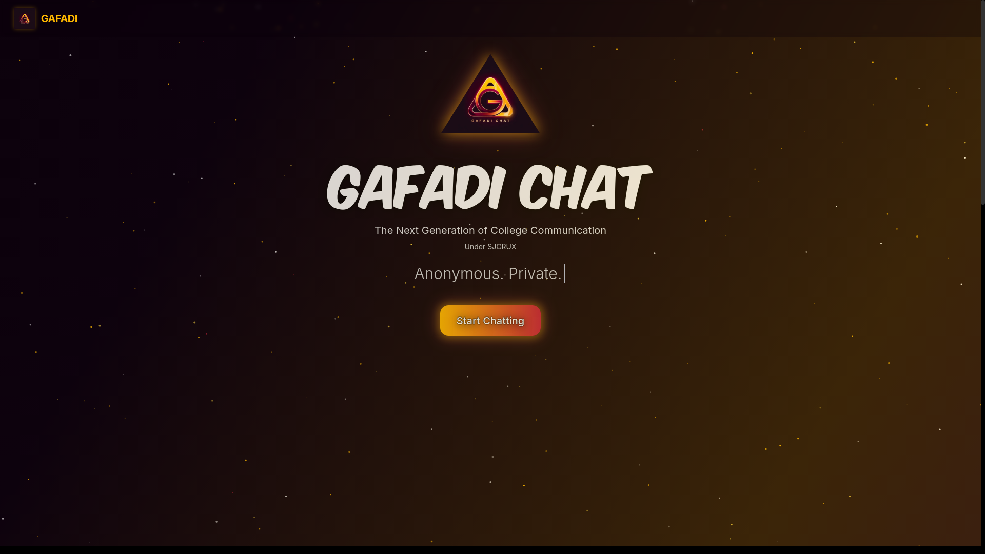 website screenshot of https://gafadi-chat.pages.dev/