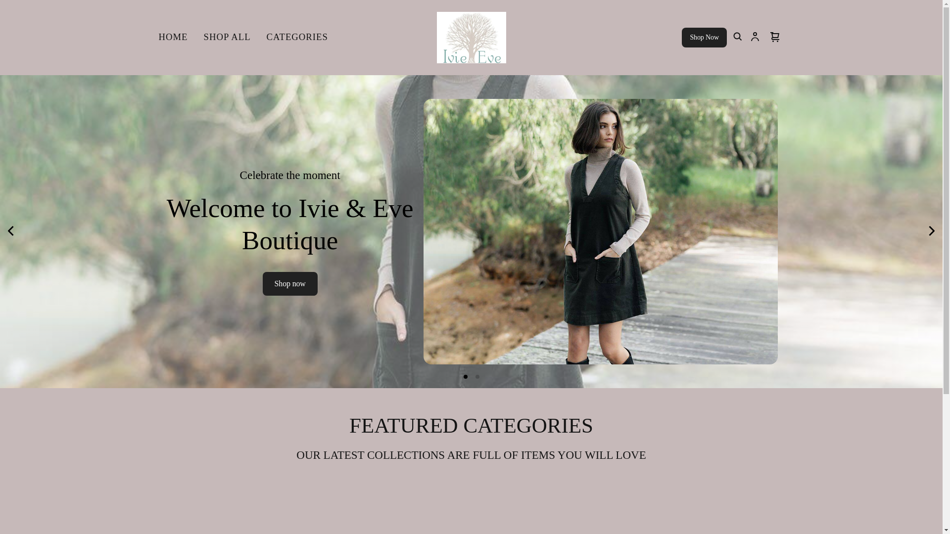 website screenshot of https://ivieandeve.online/