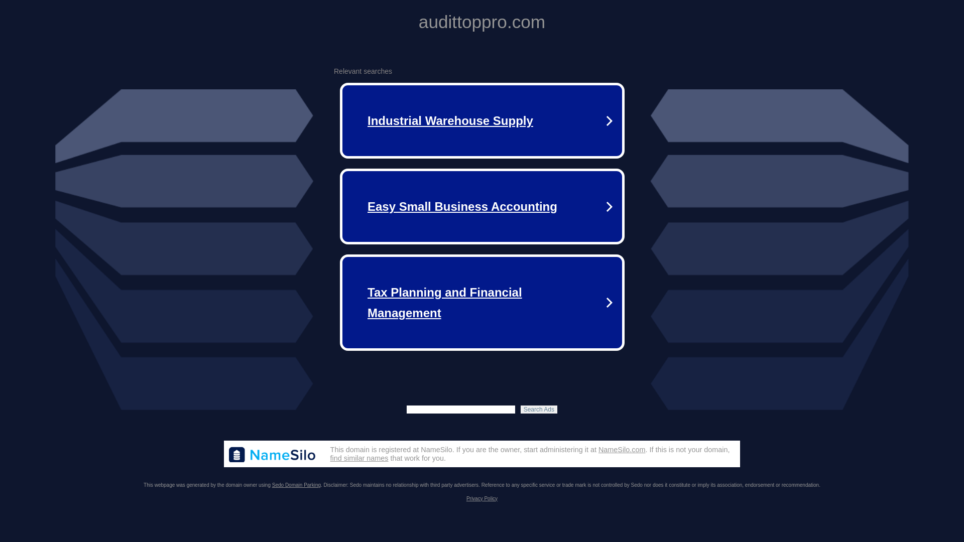 website screenshot of https://audittoppro.com/