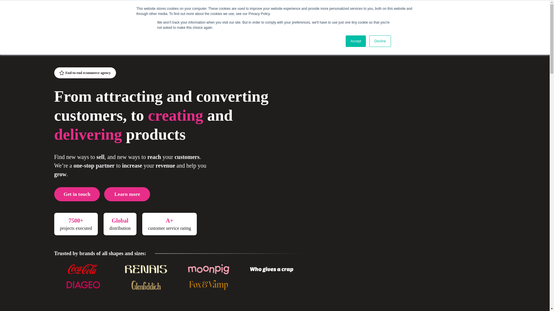 website screenshot of https://ivcreativeapp.com/