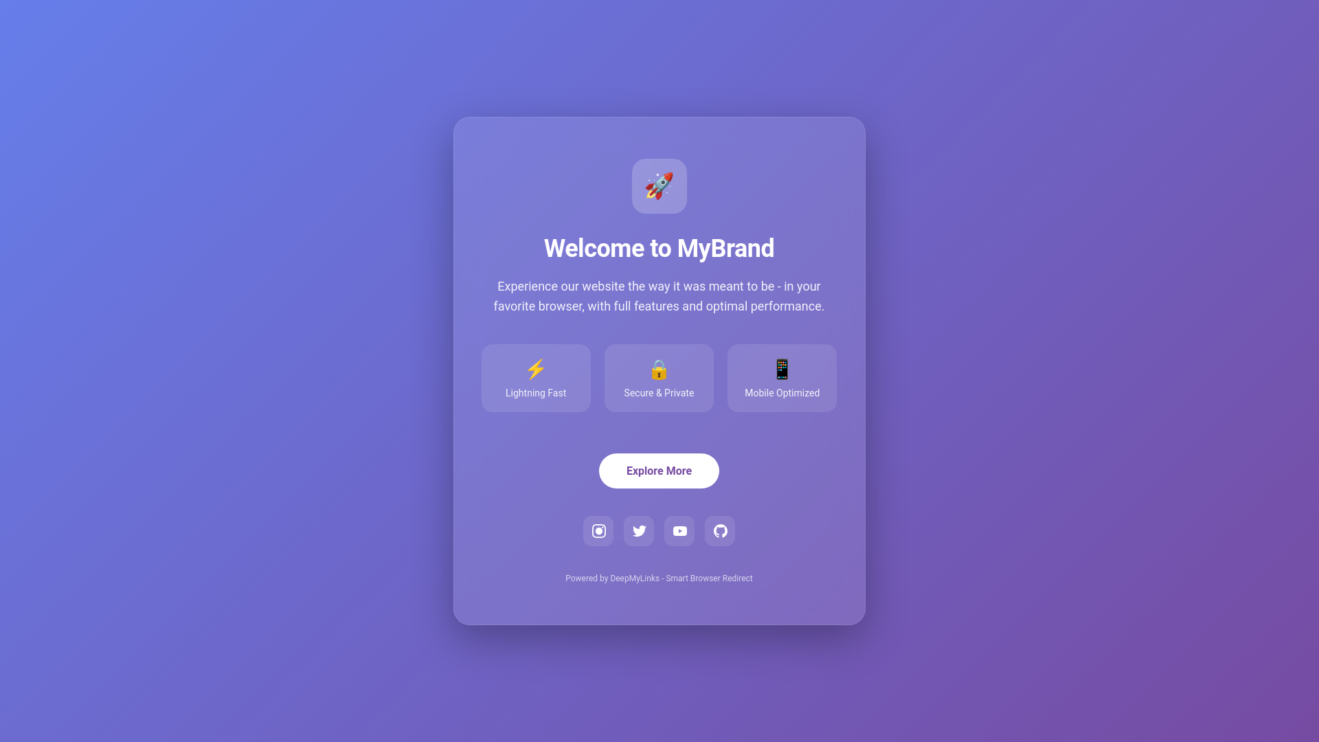 website screenshot of https://deeplinkspage1.pages.dev/