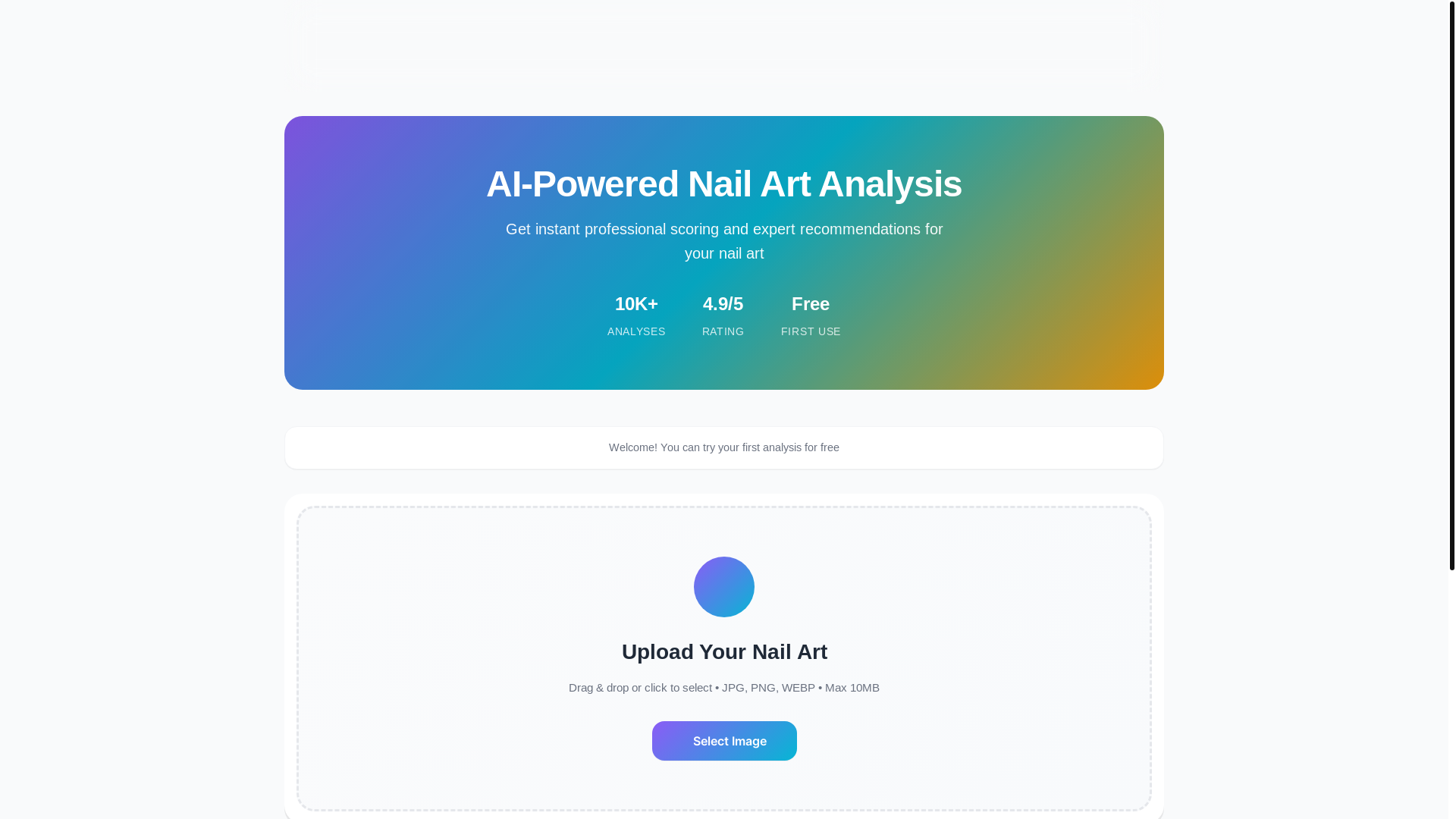 website screenshot of https://nailadvisor.online/