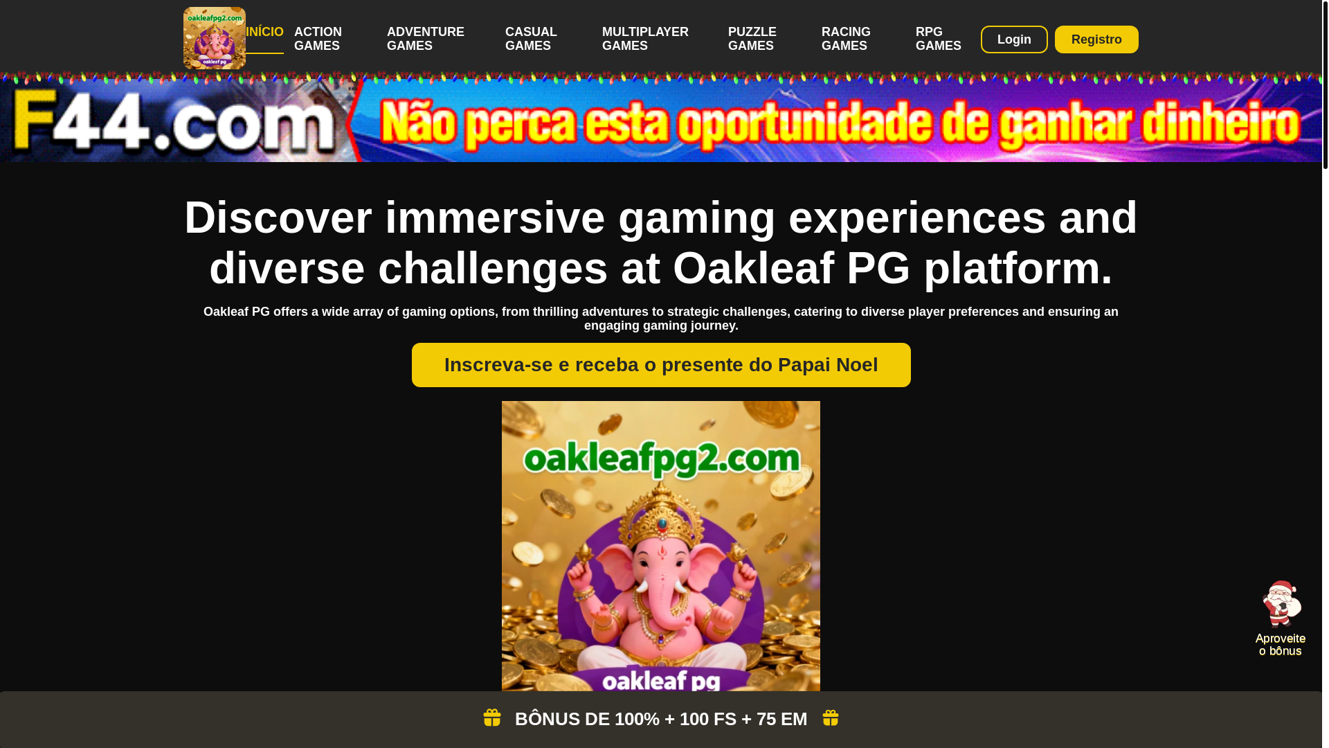 website screenshot of https://oakleafpg2.com/