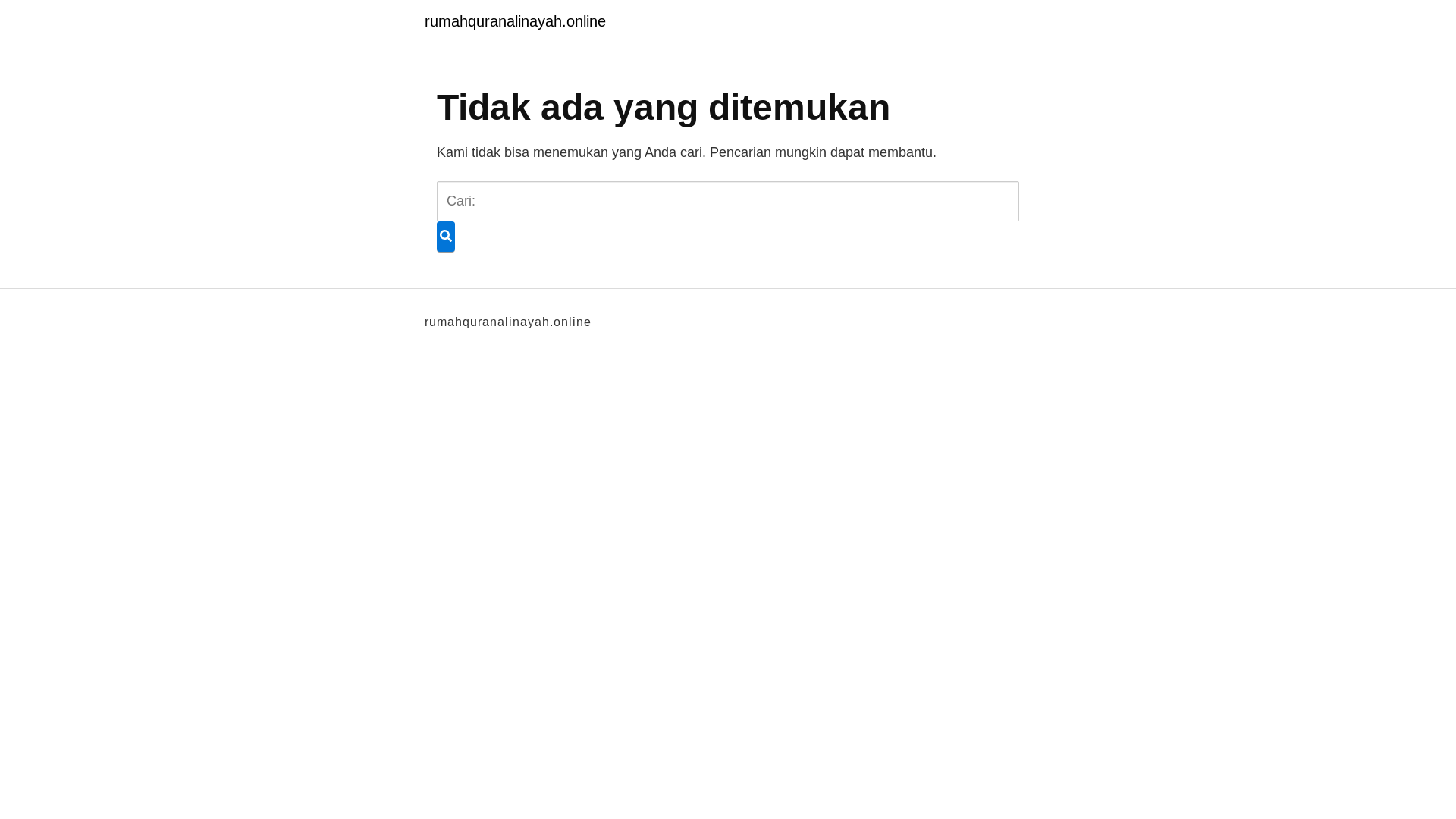 website screenshot of https://rumahquranalinayah.online/