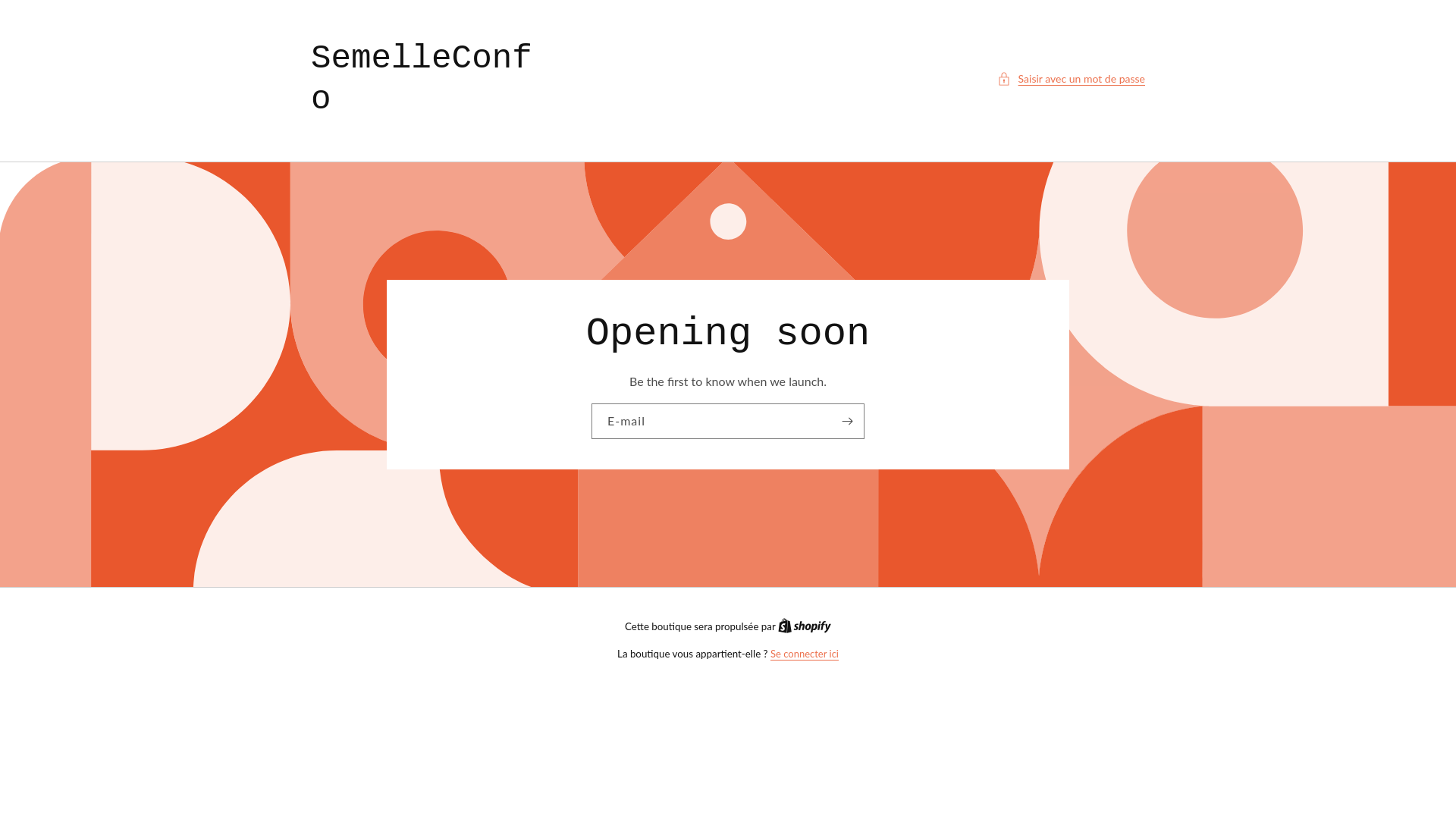 website screenshot of https://semelleconfo.com/
