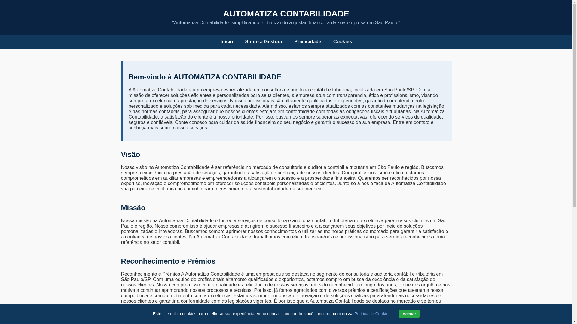 website screenshot of https://automatizacontabilidade.shop/