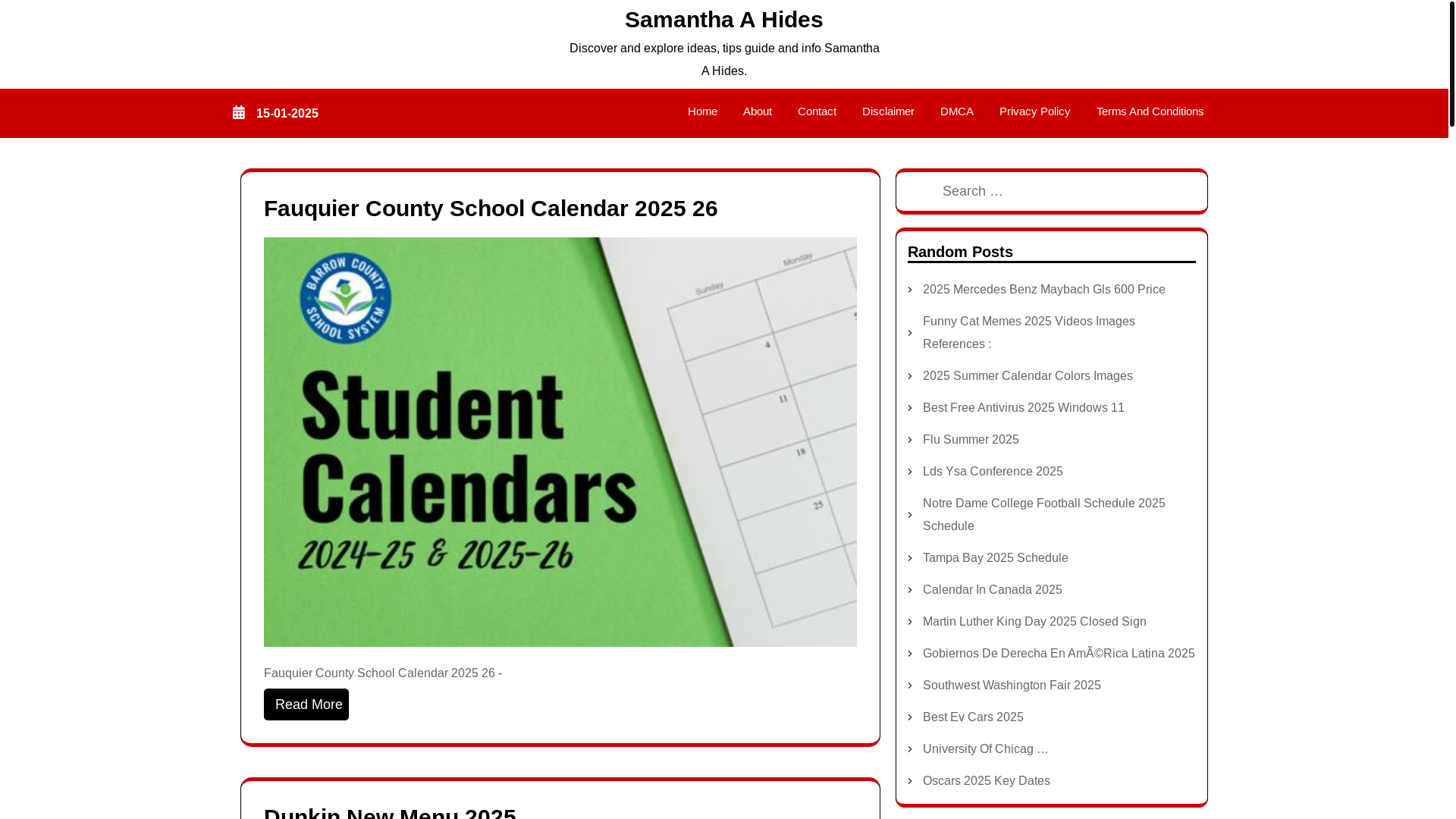 website screenshot of https://samanthaahides.pages.dev/