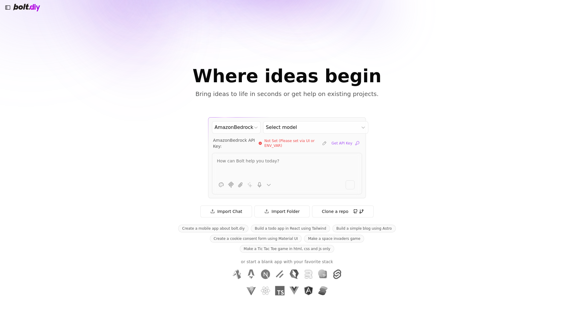 website screenshot of https://bolt-4s3.pages.dev/