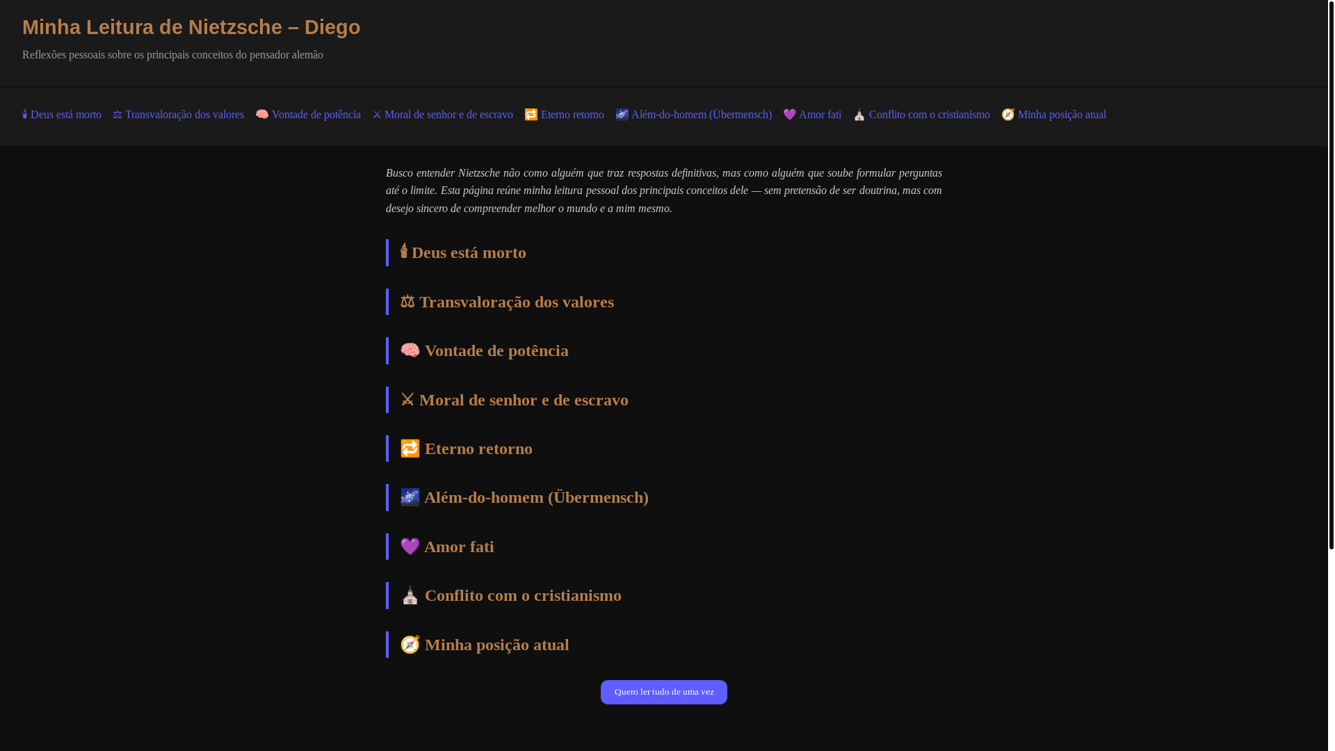 website screenshot of https://nietzsche.pages.dev/
