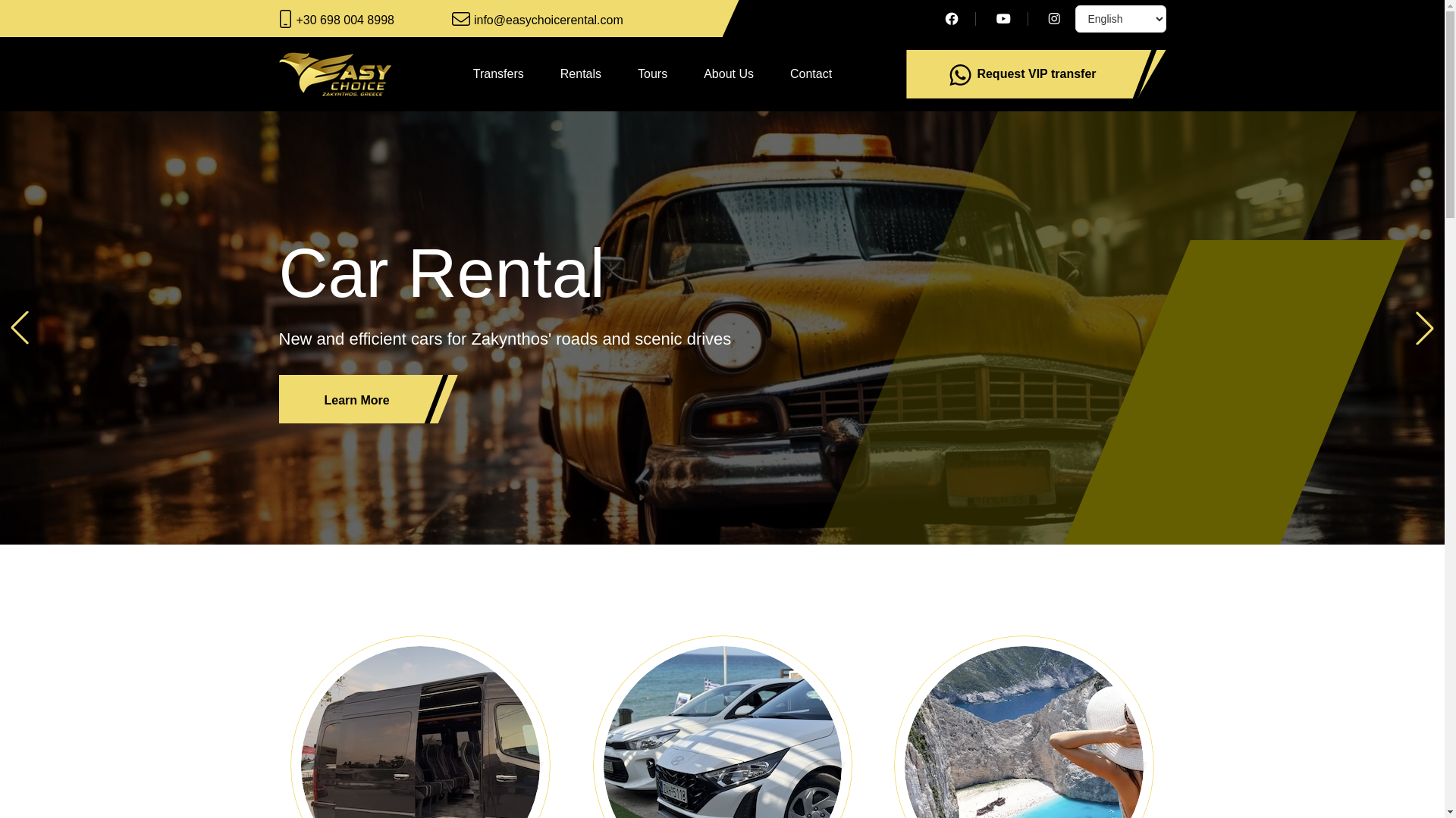 website screenshot of https://easychoicerental.pages.dev/