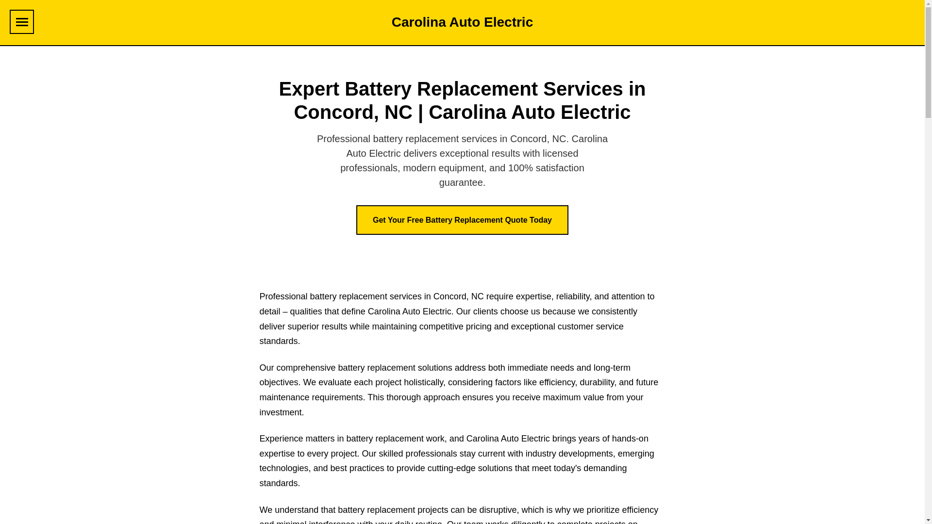 website screenshot of https://carolina-auto-electr-cd55debe-0328257p.pages.dev/