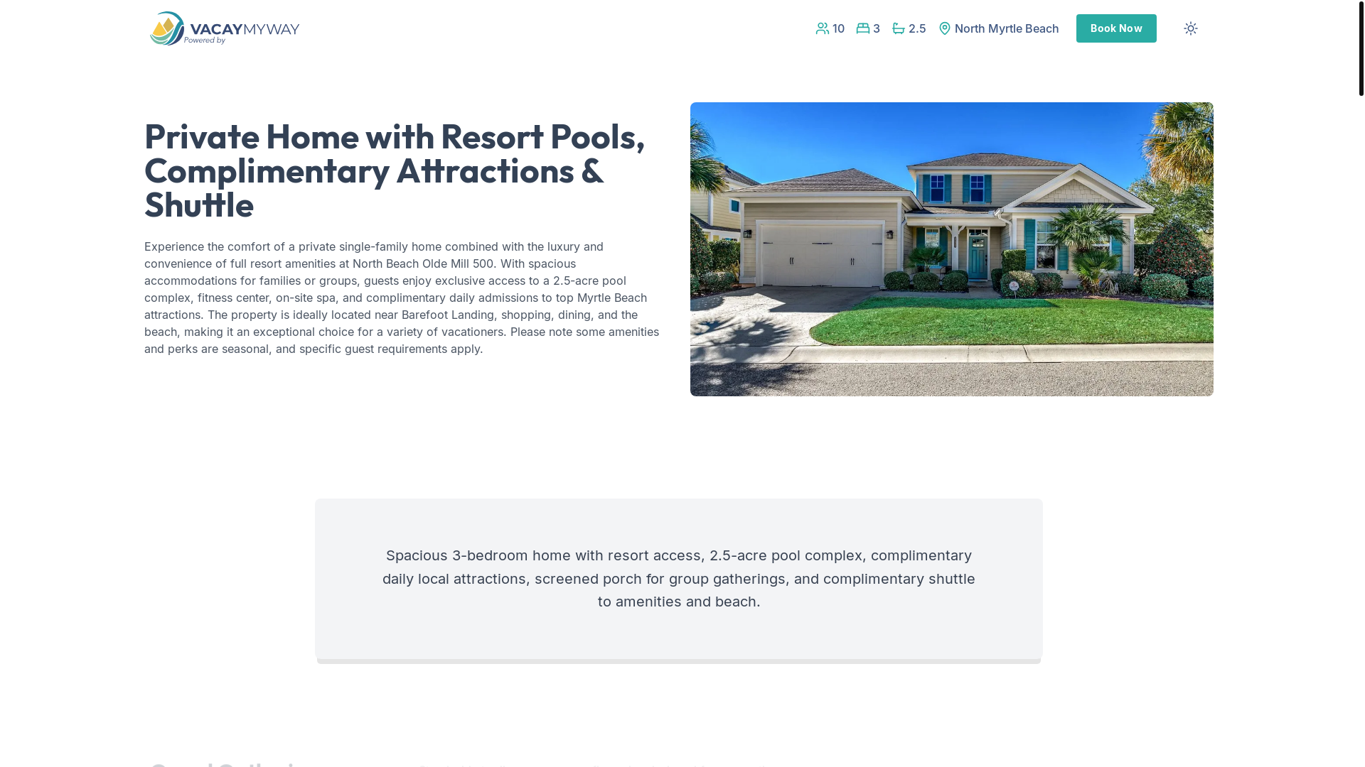 website screenshot of https://explorebay.camp/