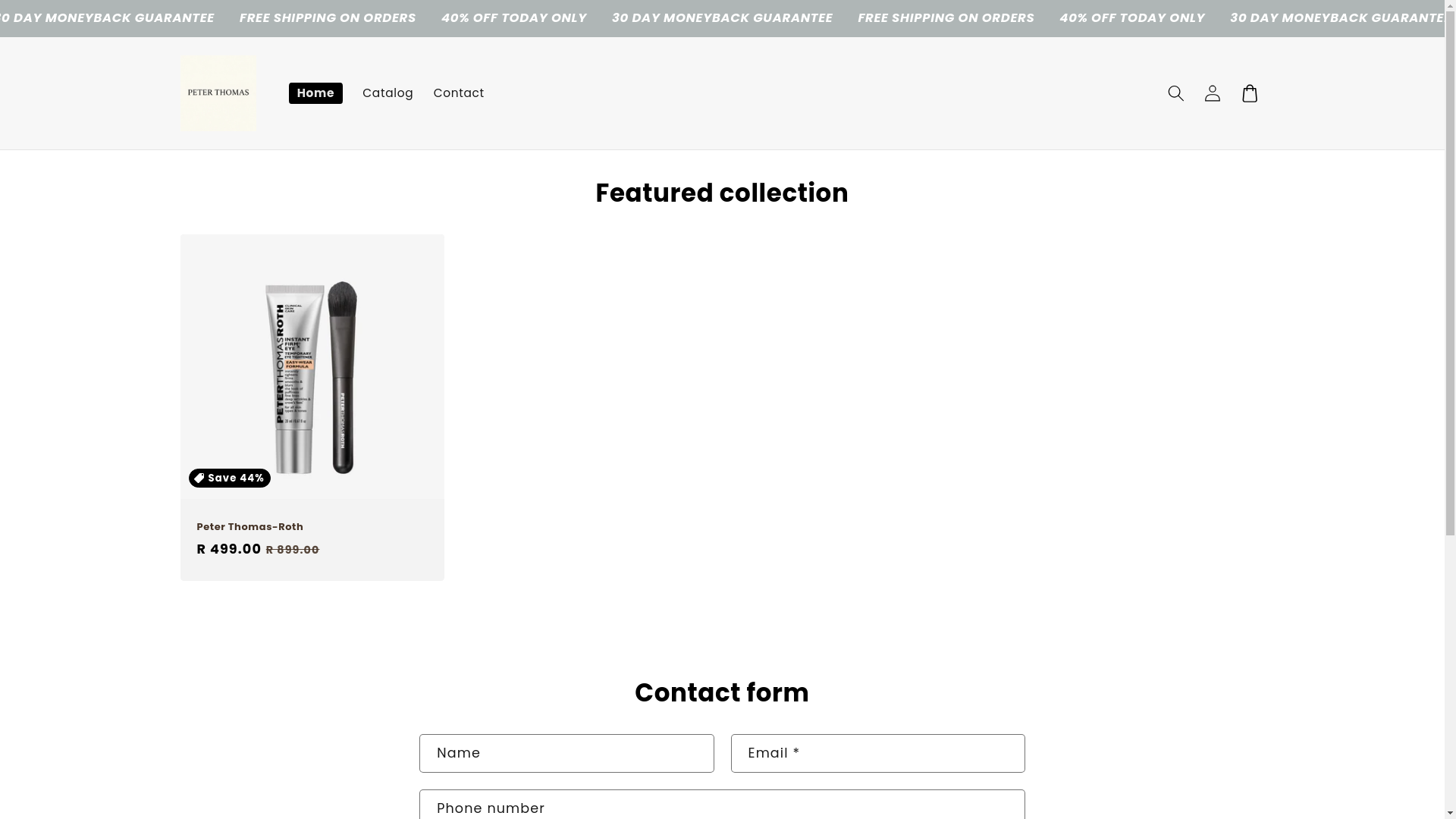 website screenshot of https://elorastoreza.store/