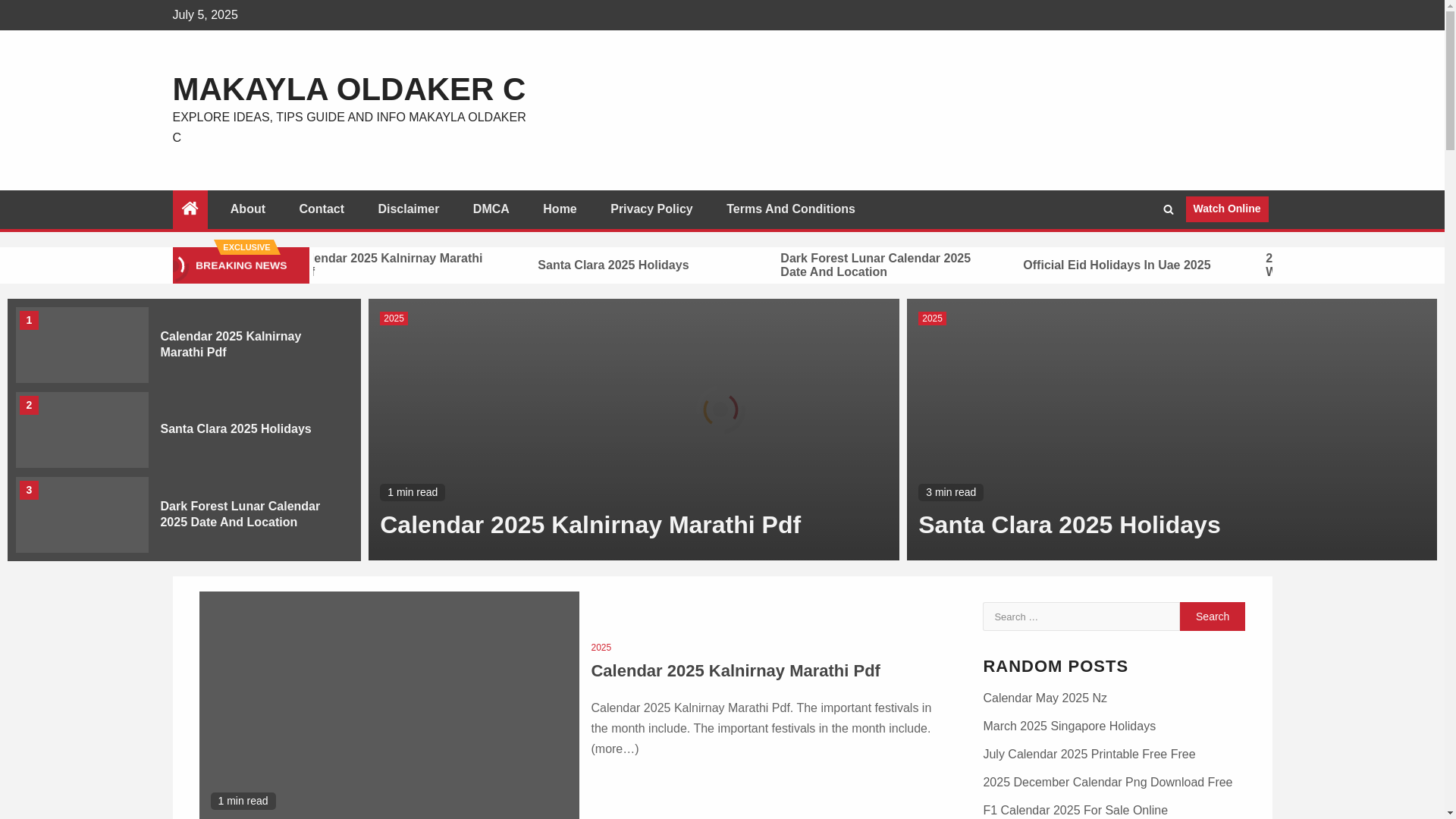 website screenshot of https://makaylaoldakerc.pages.dev/