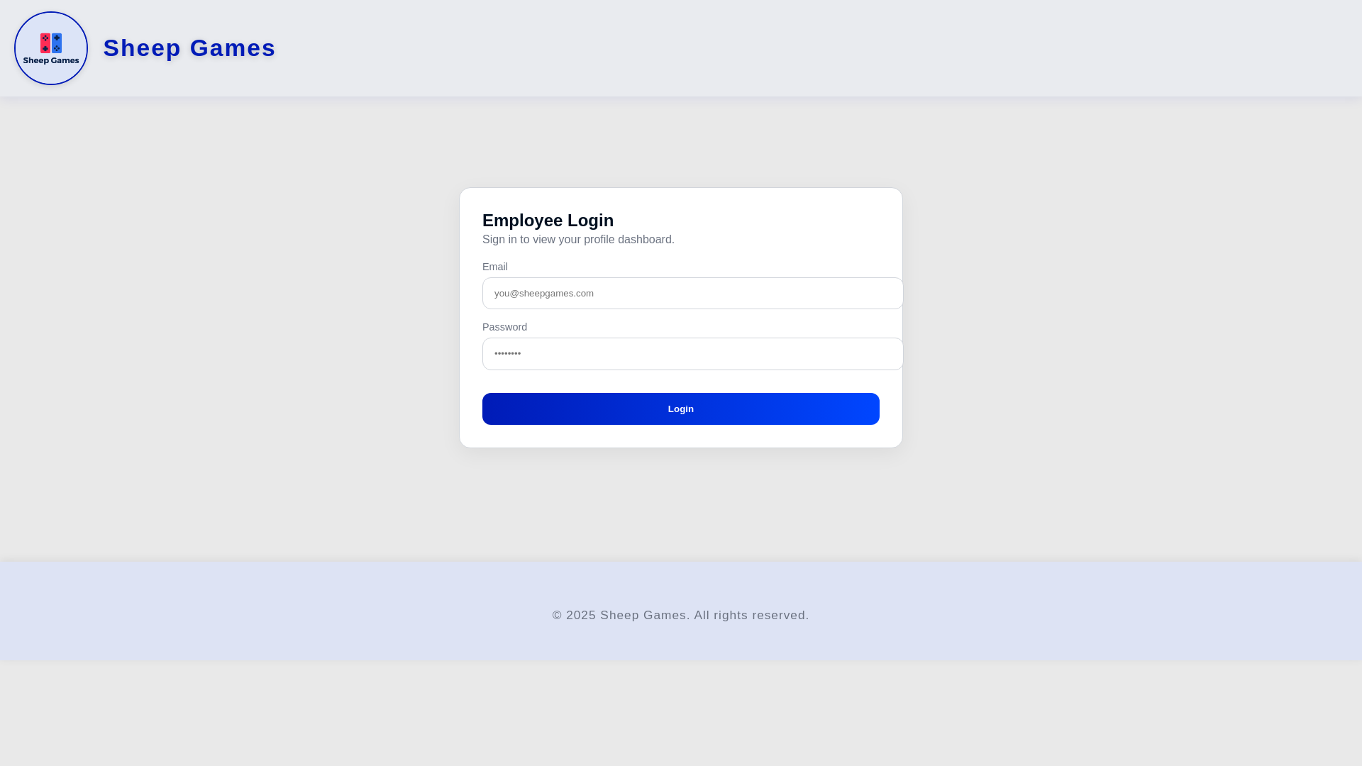 website screenshot of https://sheepgames-employees.pages.dev/