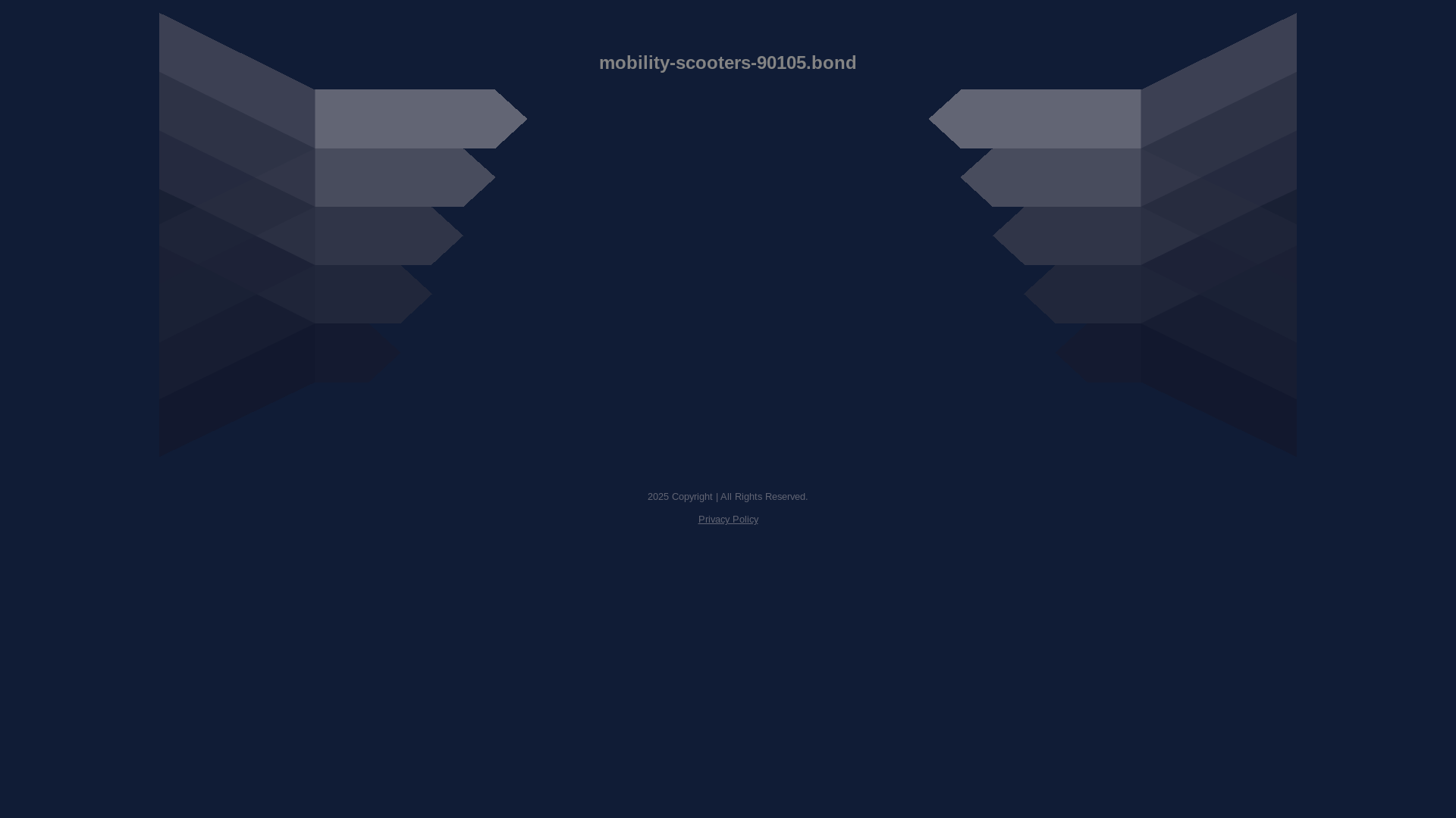 website screenshot of https://mobility-scooters-90105.bond/