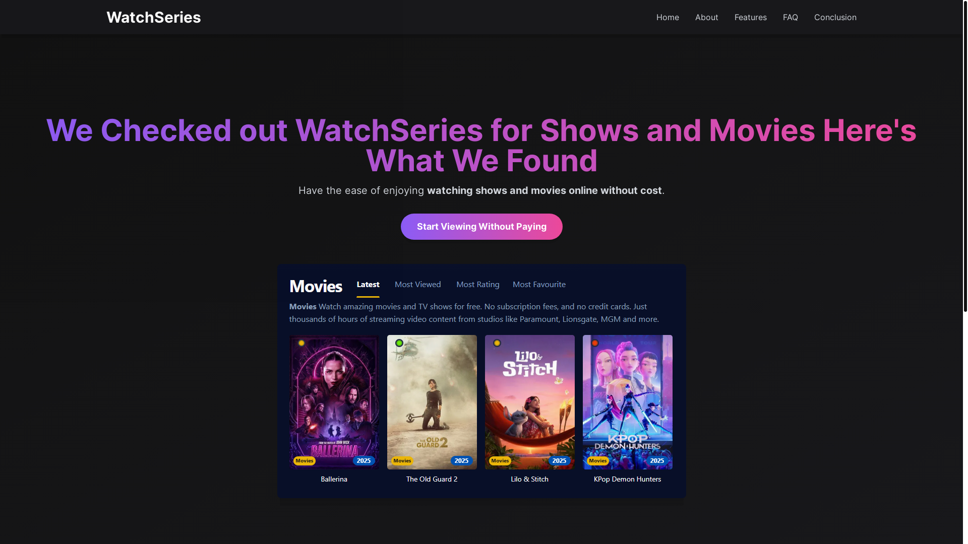 website screenshot of https://watchseries-8mis.pages.dev/