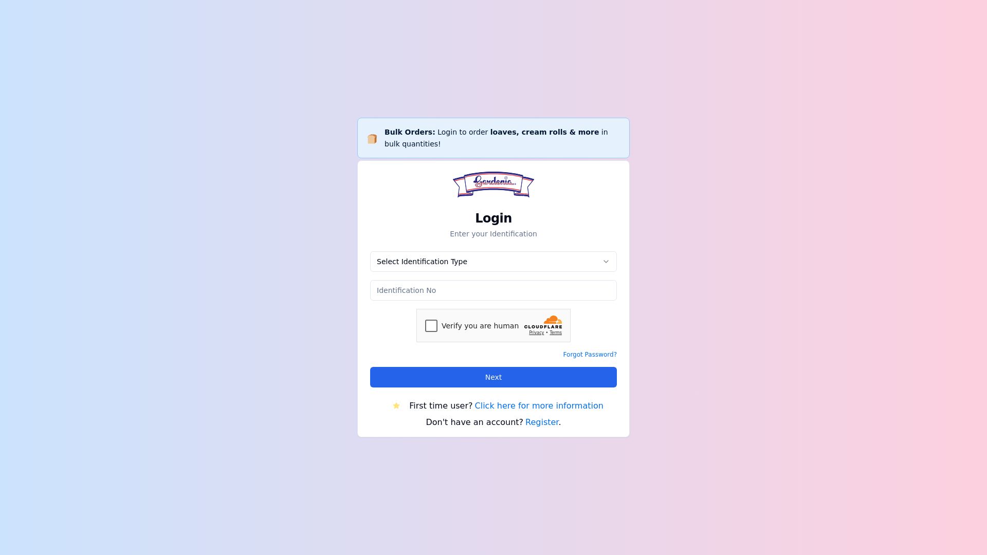 website screenshot of https://customerportal-testing.pages.dev/