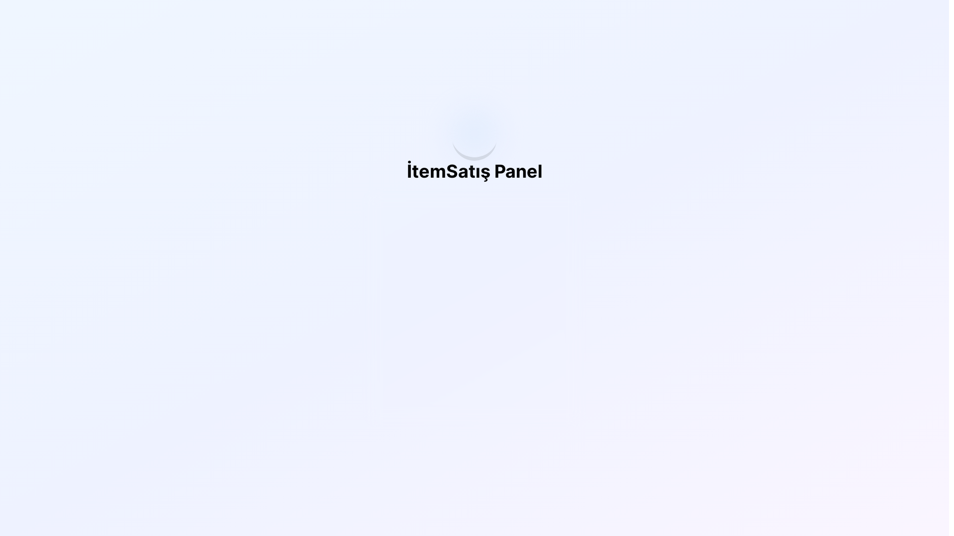 website screenshot of https://panel-itemsatis-react.pages.dev/