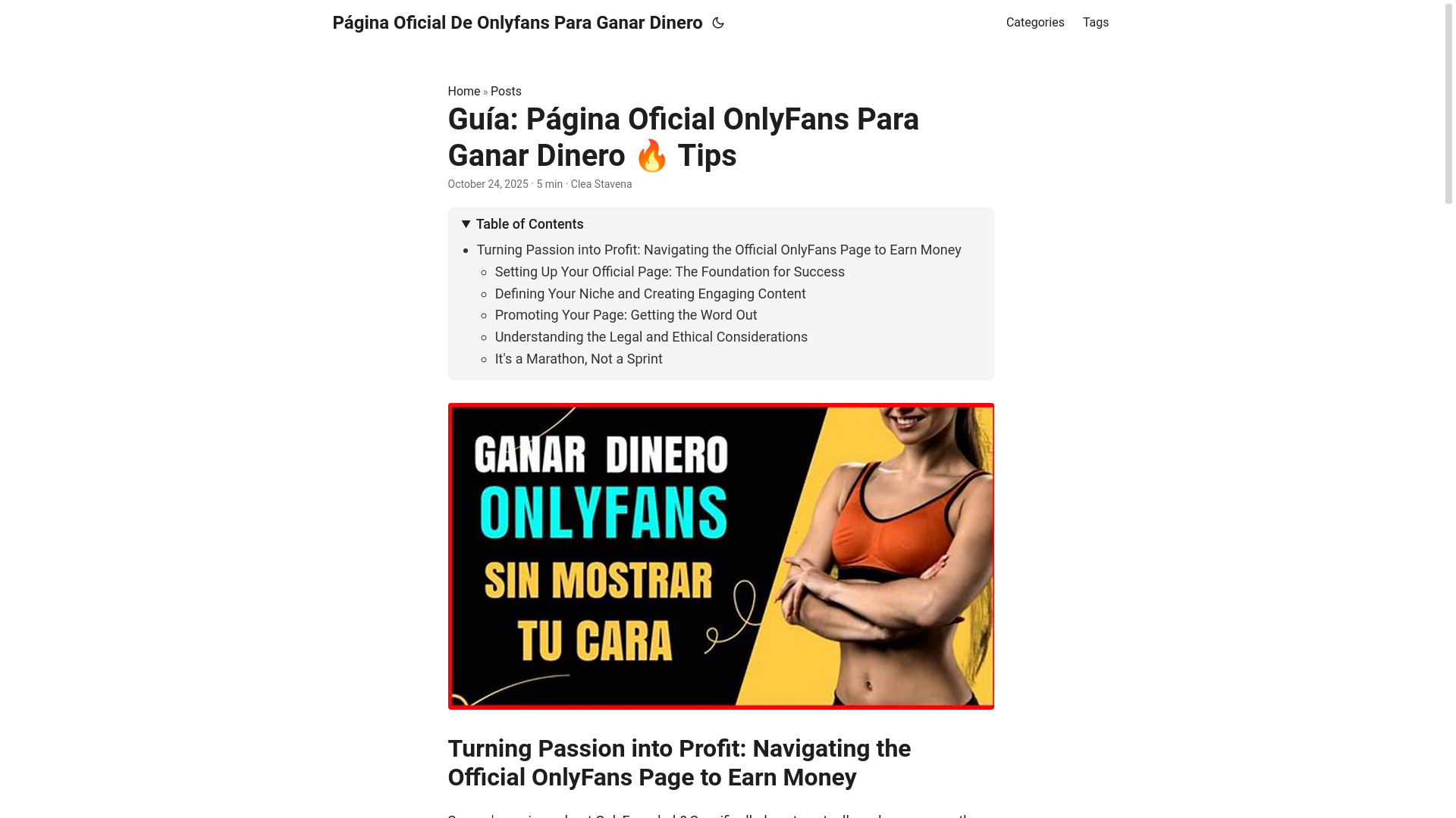 website screenshot of https://pgina-oficial-de-onlyfans-para-ganar-dinero.pages.dev/