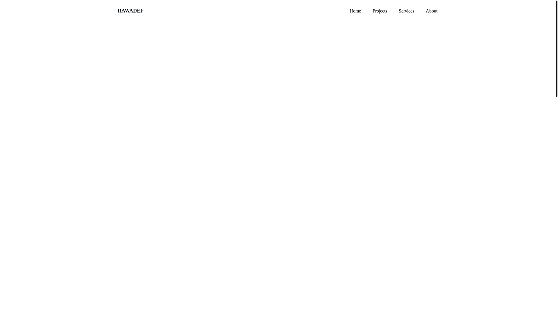 website screenshot of https://rawadef-est.com/