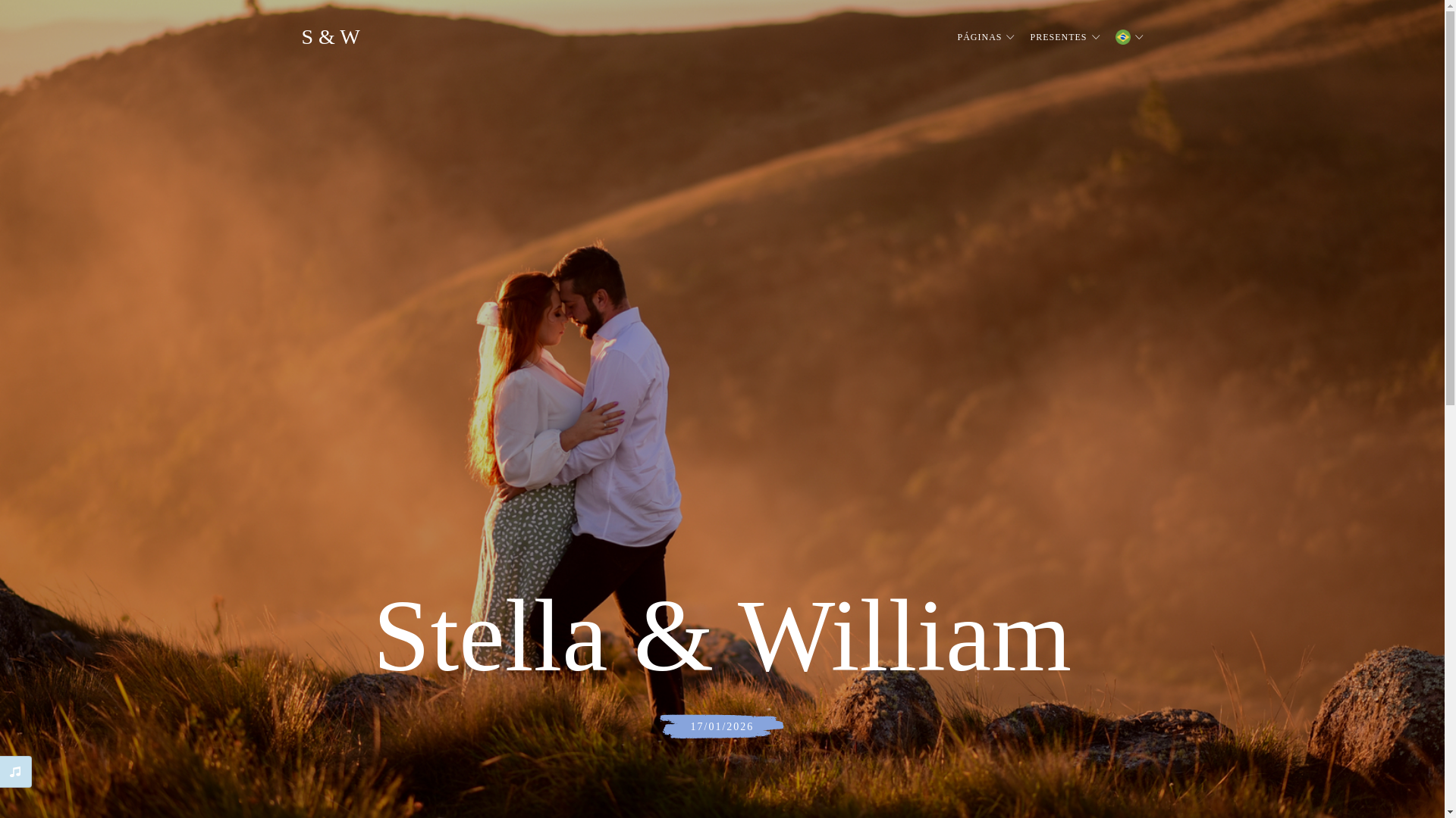 website screenshot of https://stellaewilliam.com.br/