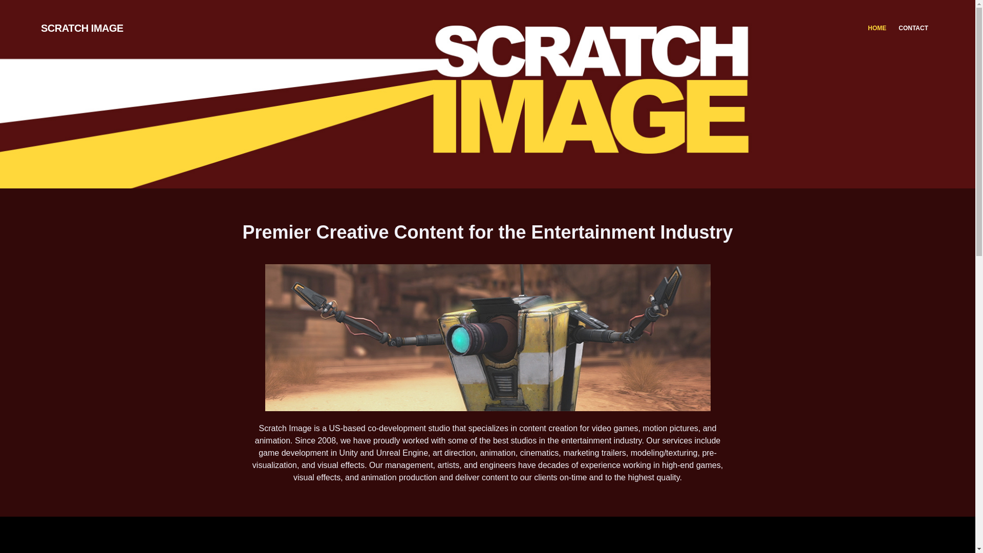 website screenshot of https://scratchimagellc.com/