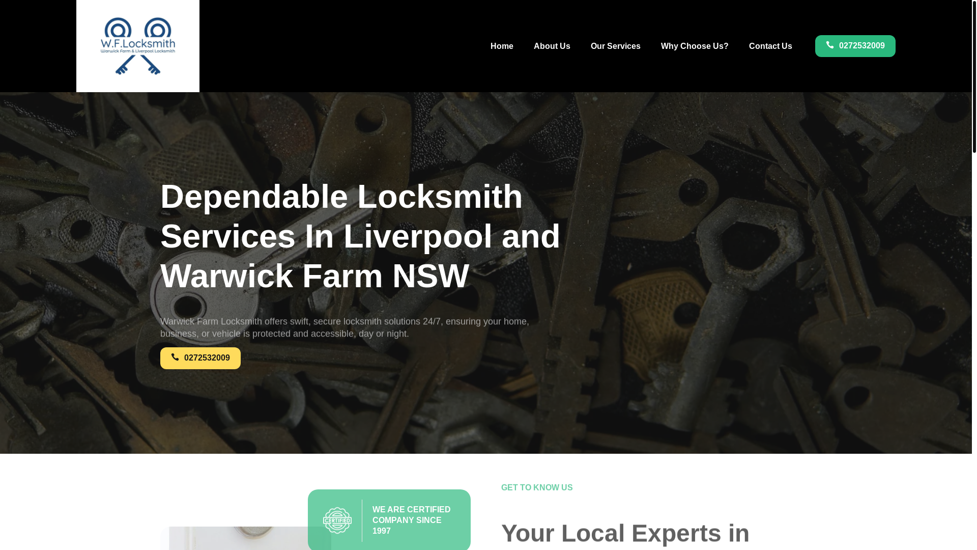 website screenshot of https://warwick-farm-locksmith.com/