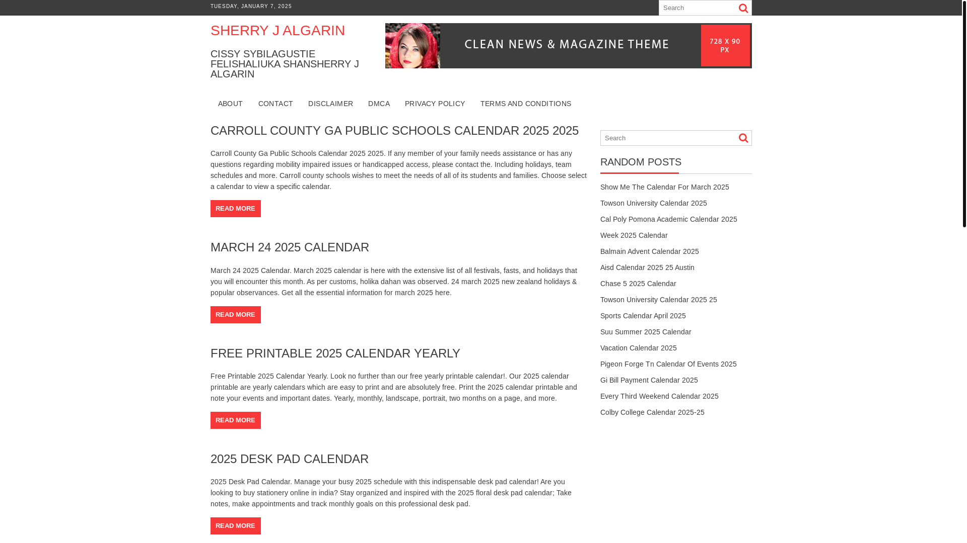 website screenshot of https://sherryjalgarina.pages.dev/