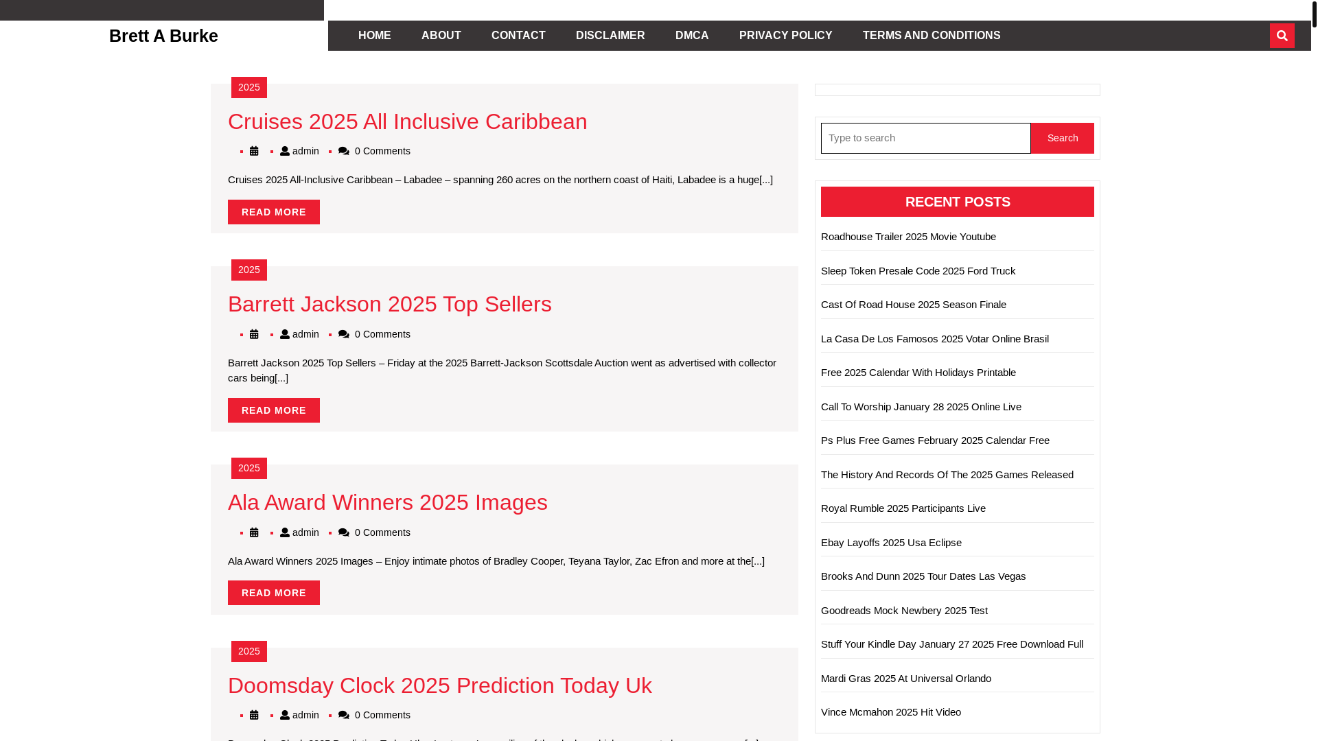 website screenshot of https://brettaburkem.pages.dev/