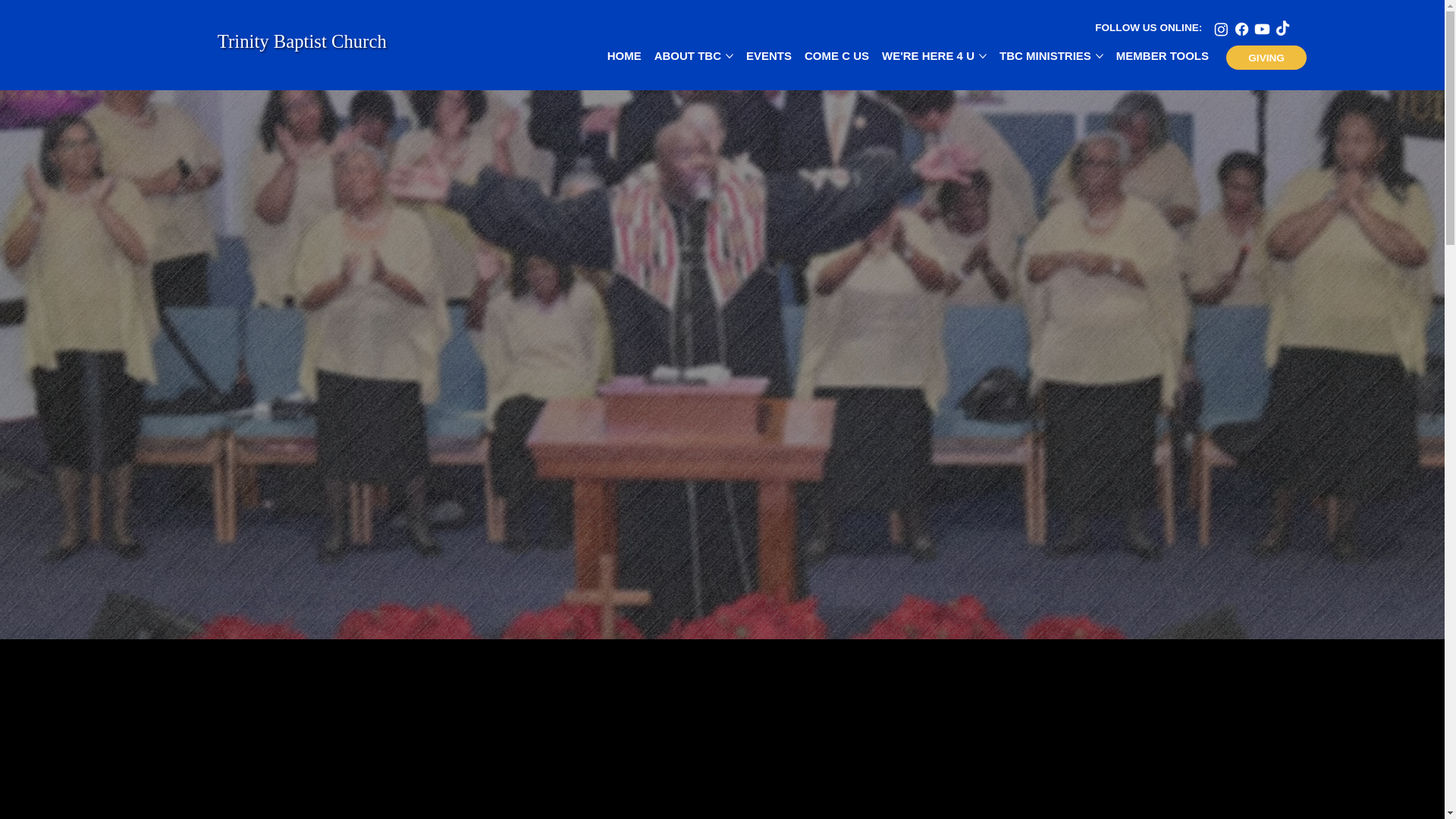 website screenshot of https://trinitycolumbuscares.org/