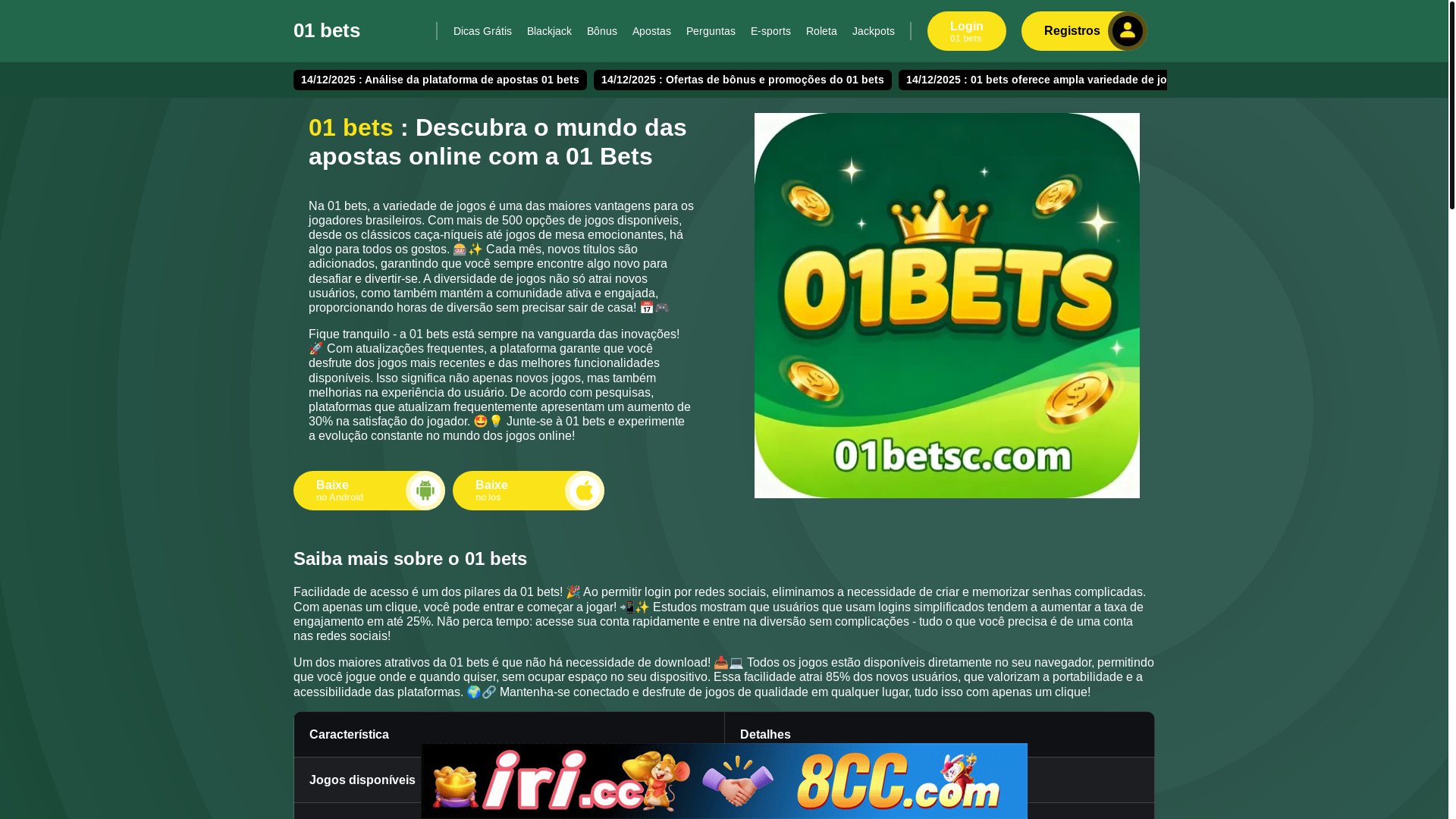 website screenshot of https://01betsc.com/