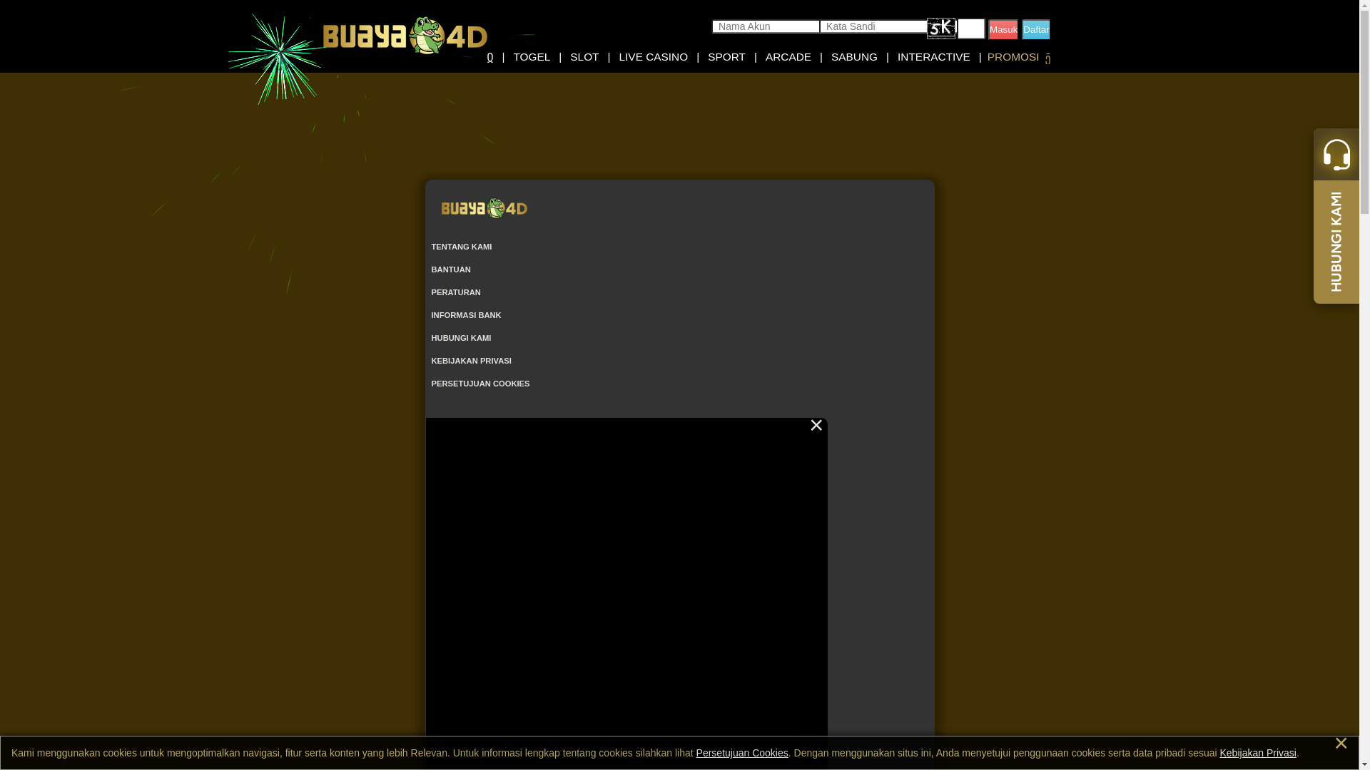 website screenshot of https://buaya4d-serversingapore1.site/