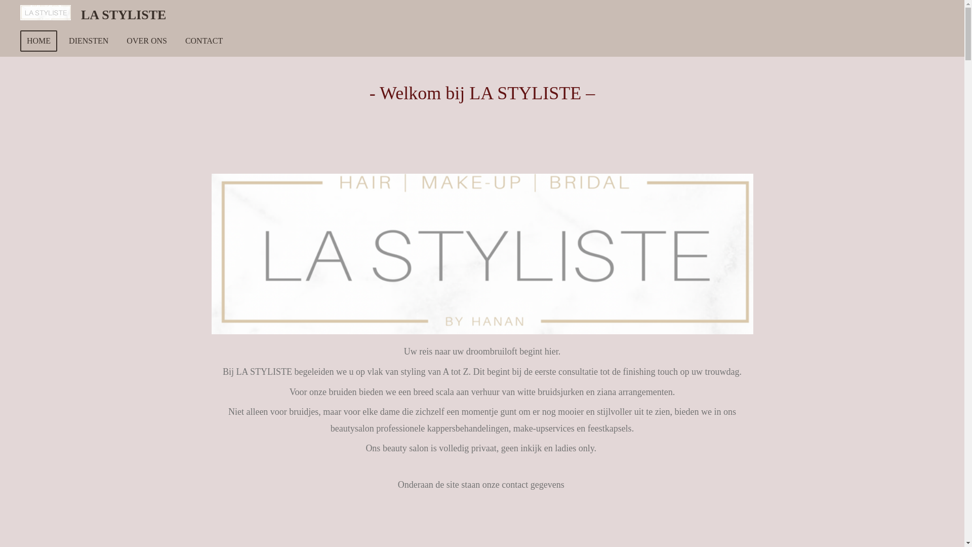 website screenshot of https://lastyliste.be/