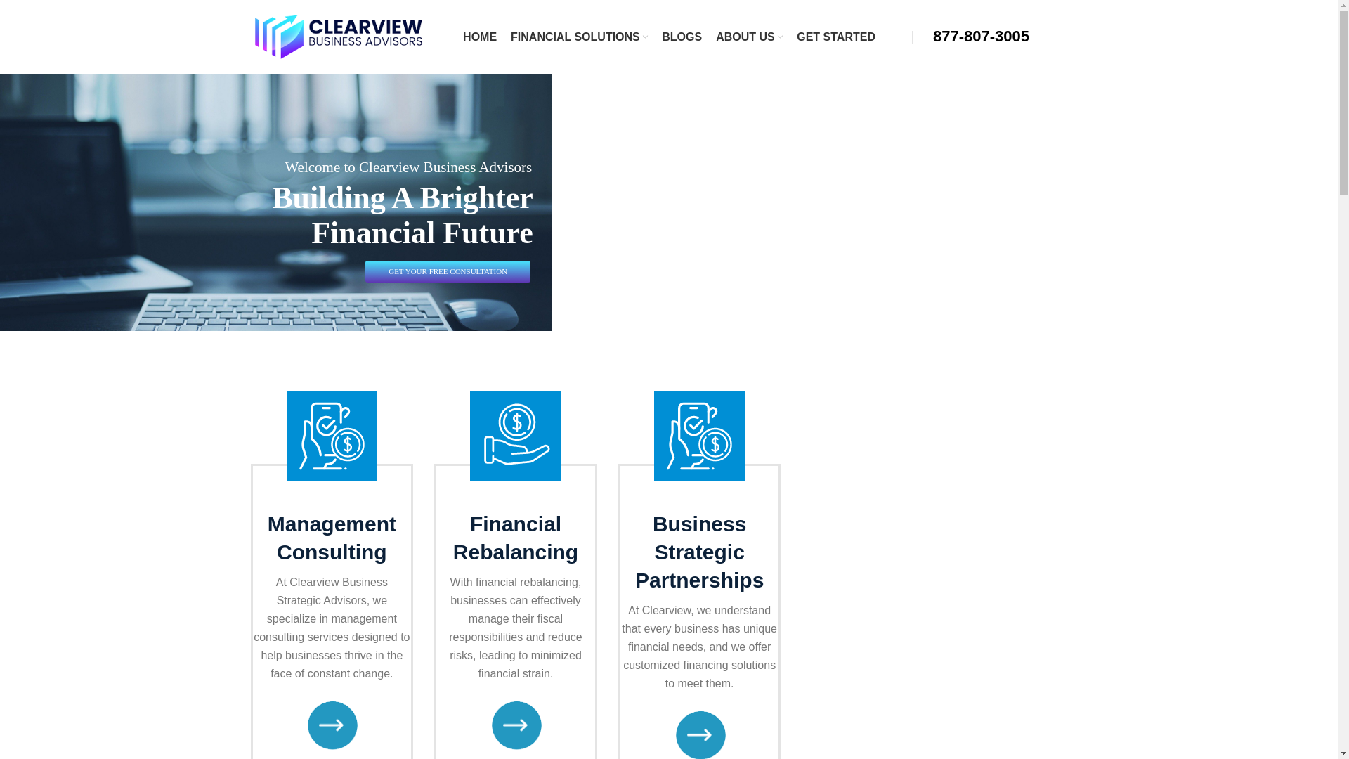 website screenshot of https://hubclearviewbusiness.com/