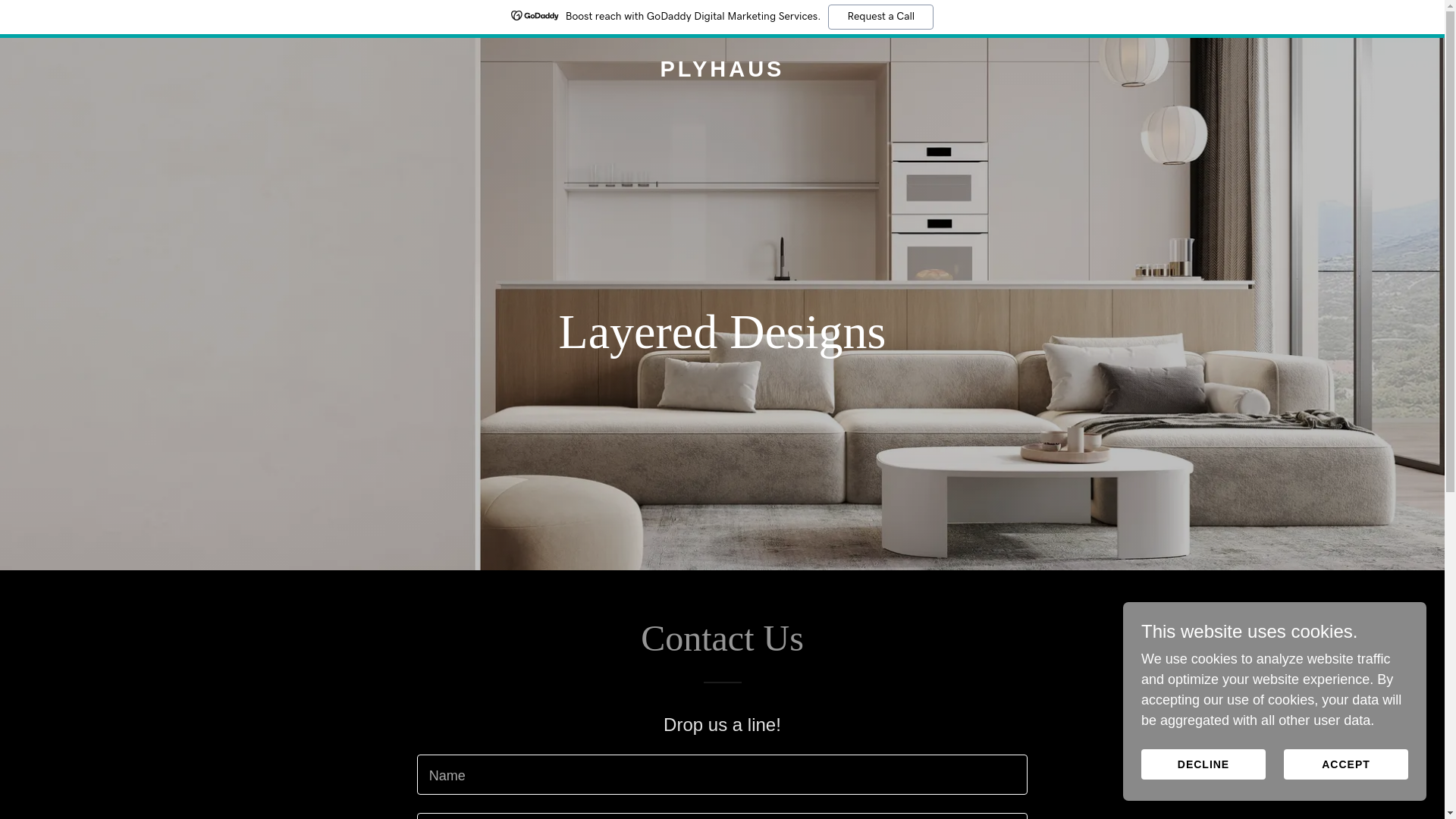 website screenshot of https://plyhaus.co.uk/