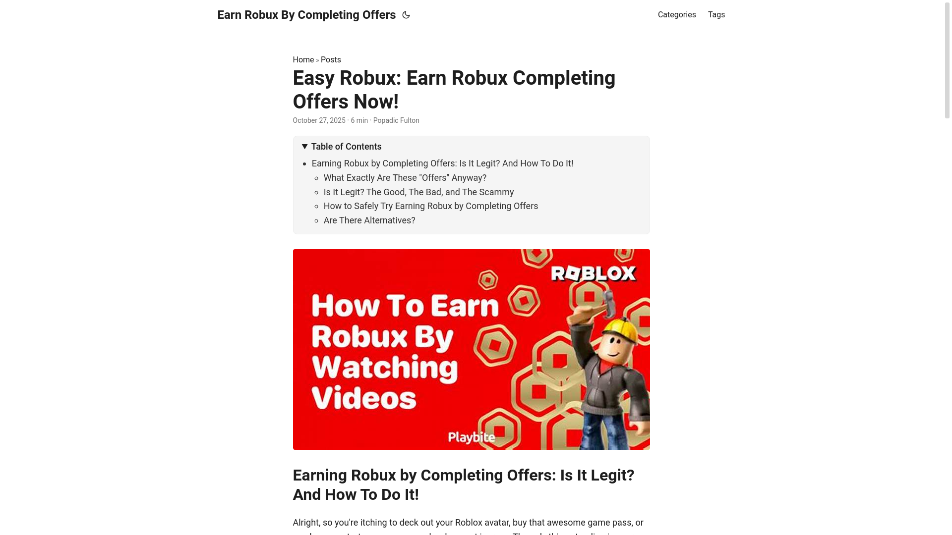 website screenshot of https://earn-robux-by-completing-offers.pages.dev/