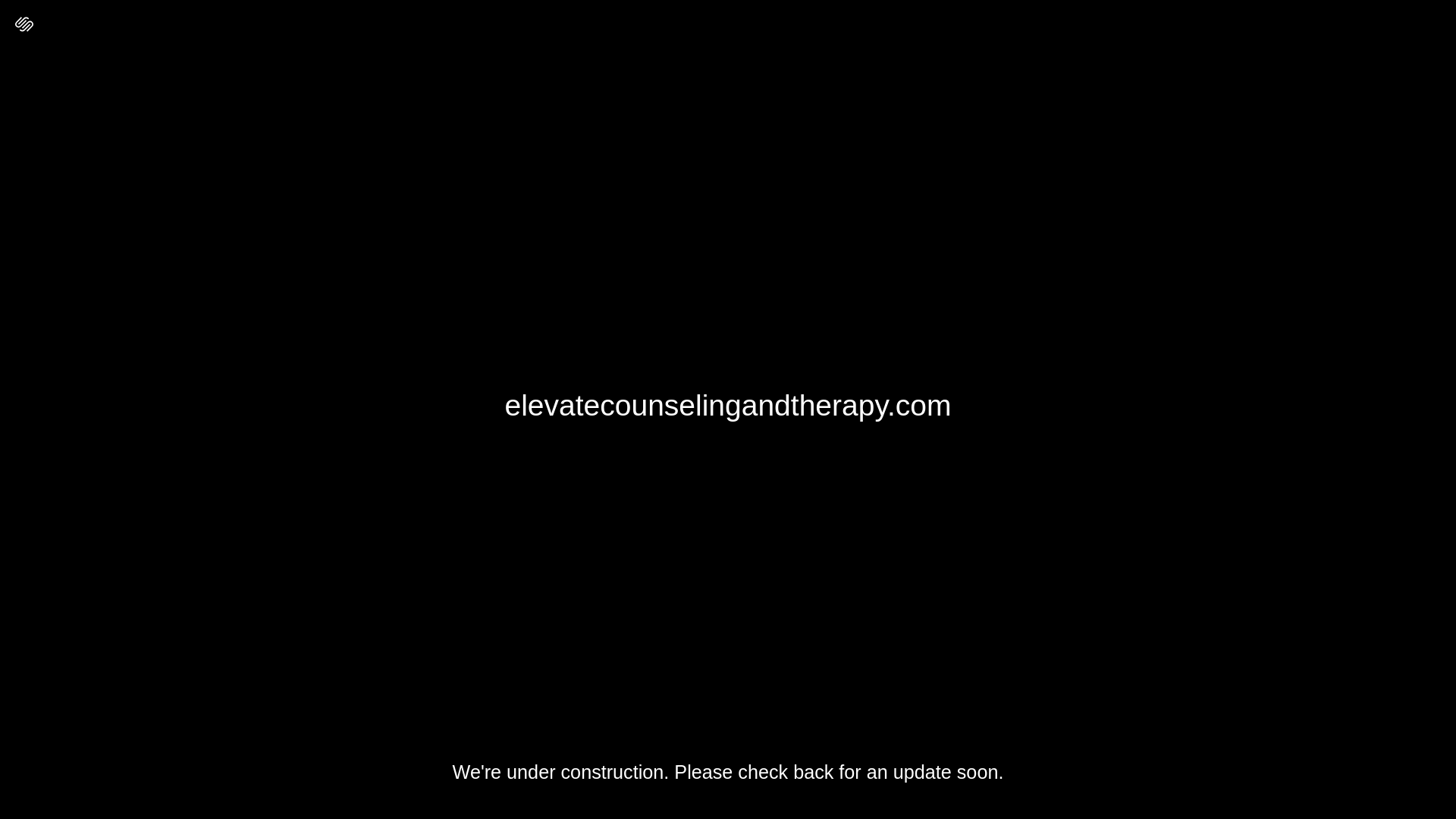 website screenshot of https://elevatecounselingandtherapy.com/