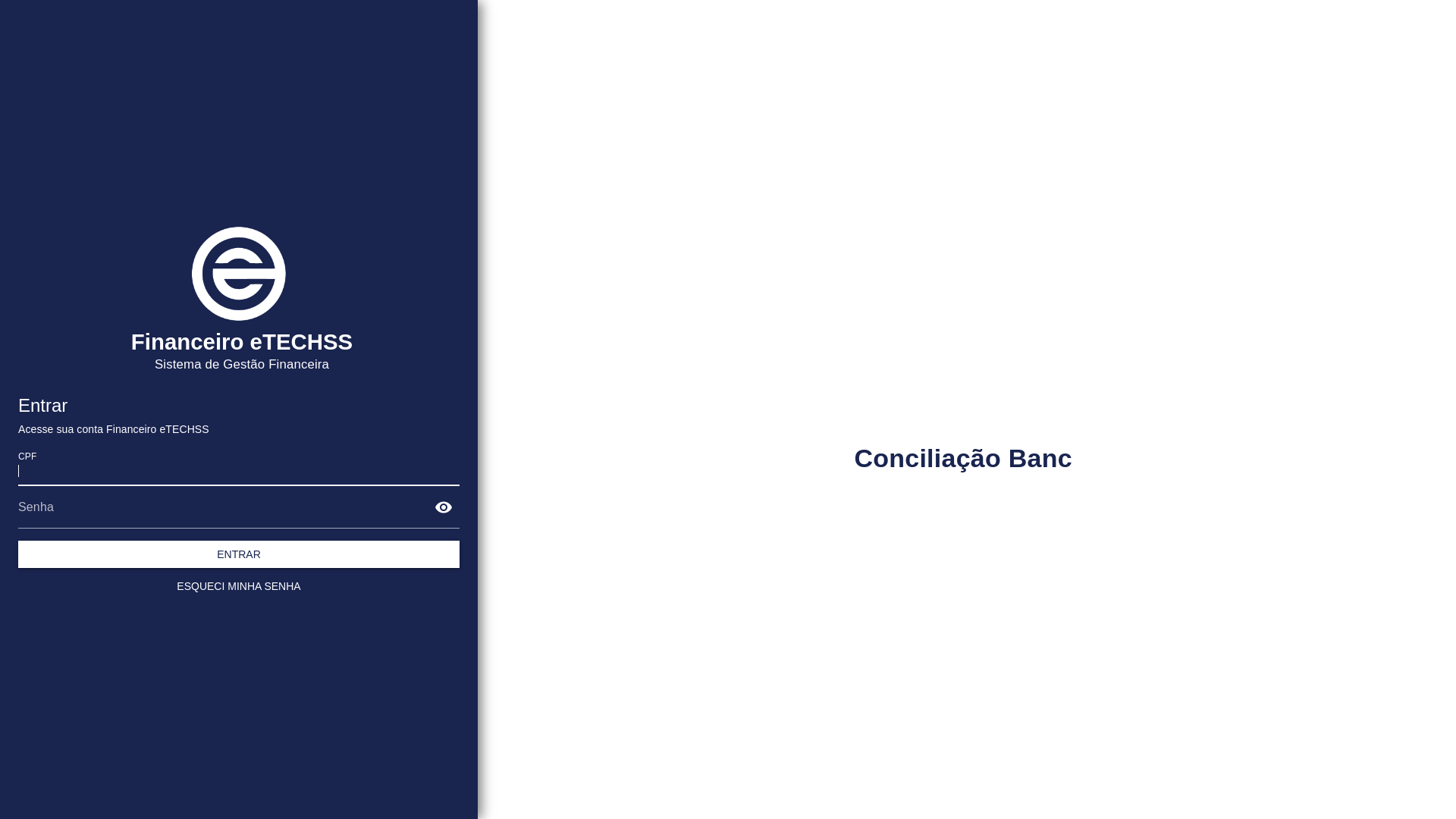 website screenshot of https://financeiro-etechss-app.pages.dev/