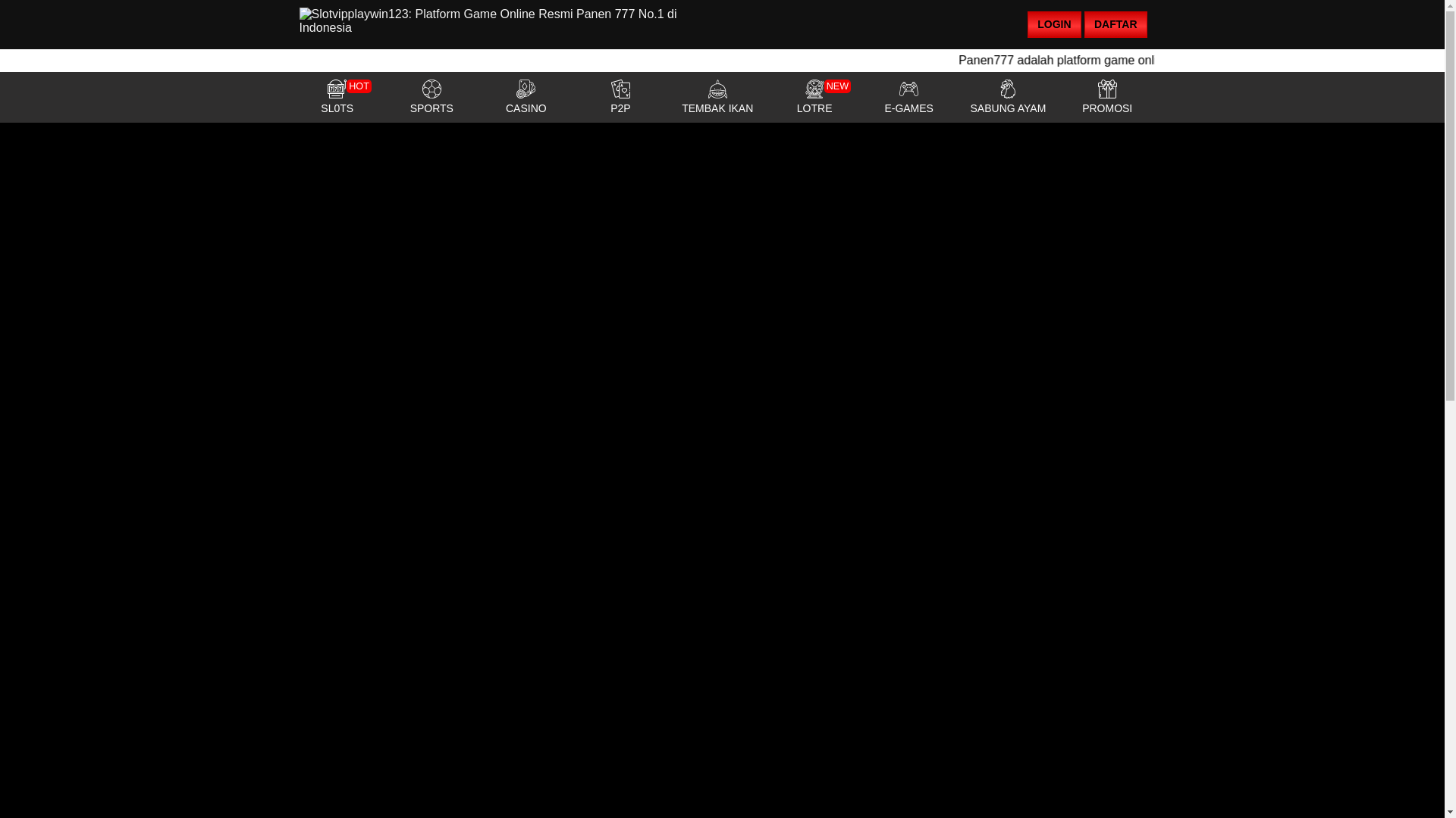 website screenshot of https://panen777webid.pages.dev/