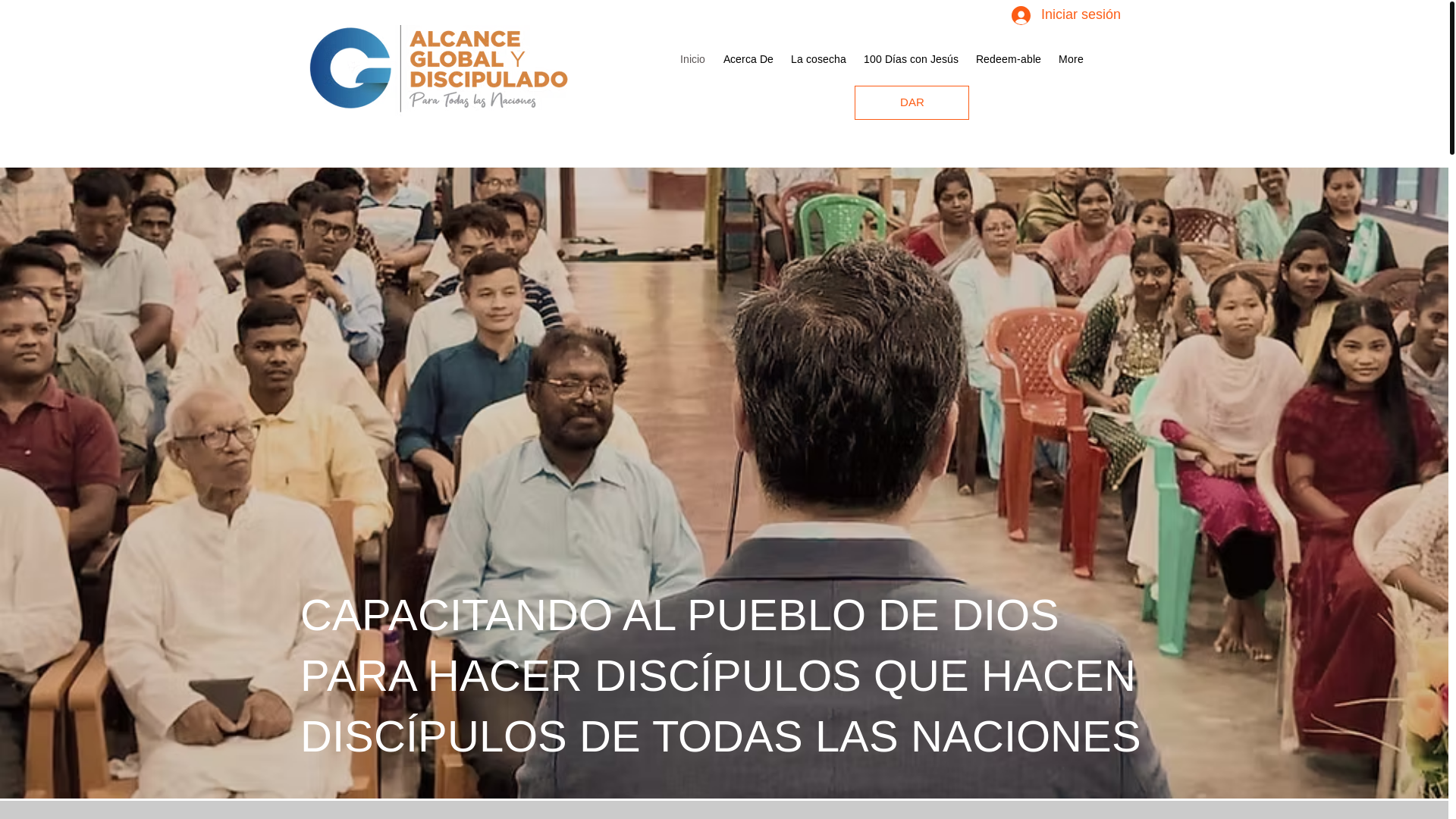 website screenshot of https://lacosechaestalista.com/