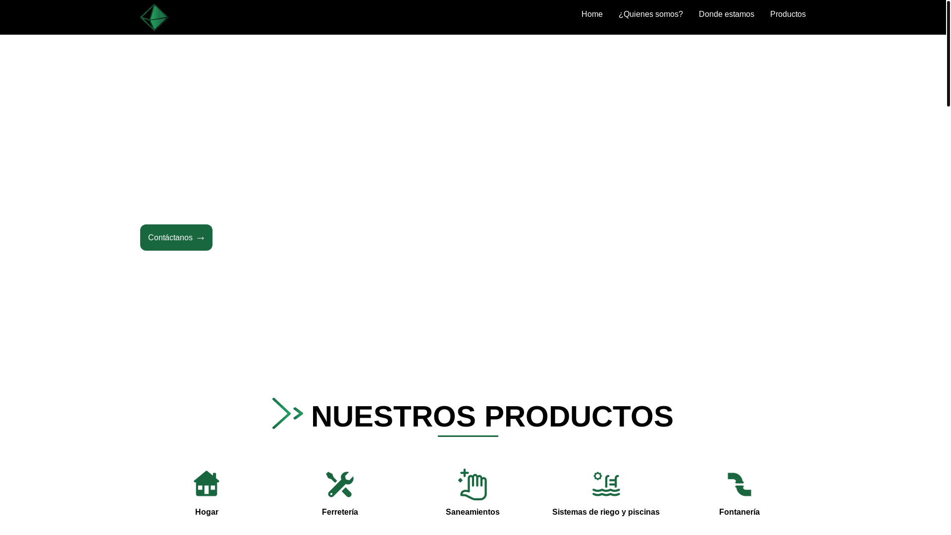 website screenshot of https://compariastoregroup.es/