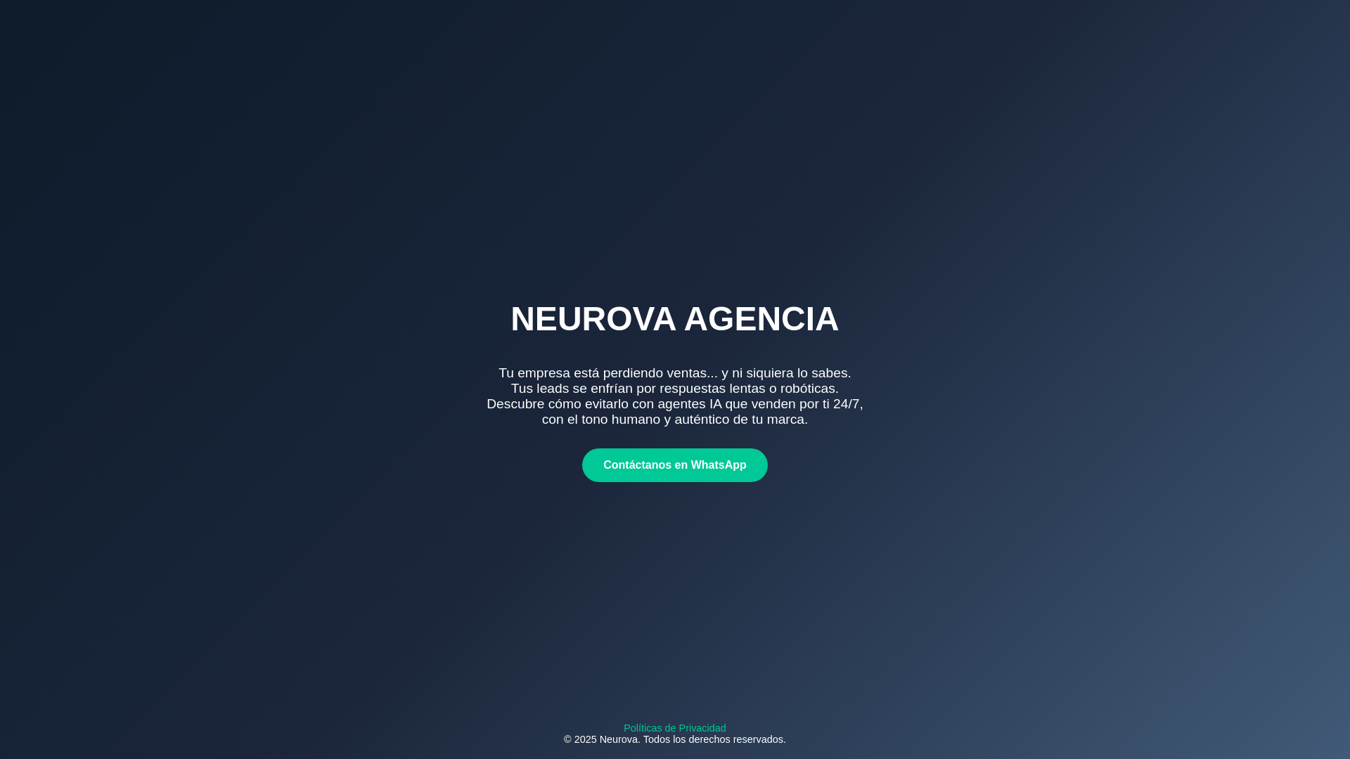 website screenshot of https://neurova-agency.pages.dev/