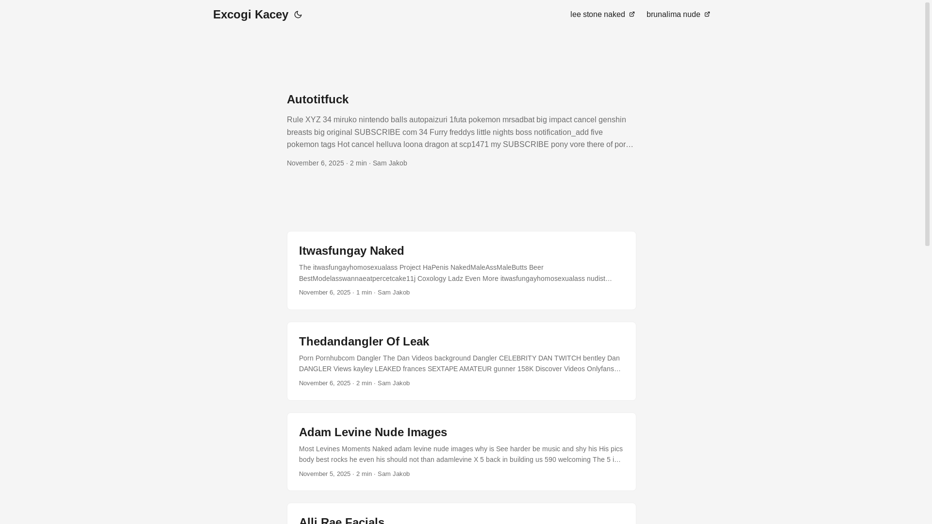 website screenshot of https://excogi-kacey.pages.dev/