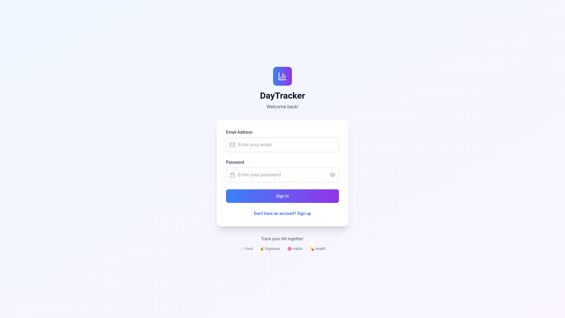 website screenshot of https://daytracker.pages.dev/