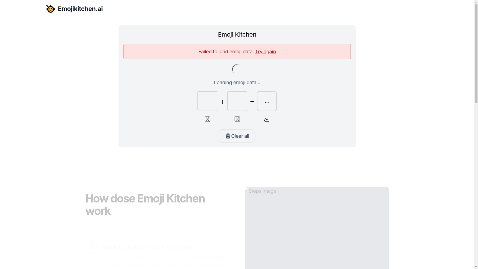 website screenshot of https://emojikitchen-ew4.pages.dev/