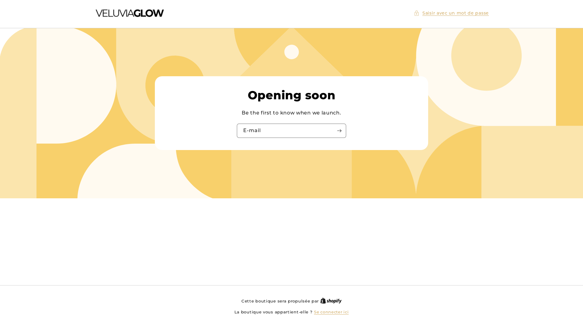 website screenshot of https://veluviaglow.com/