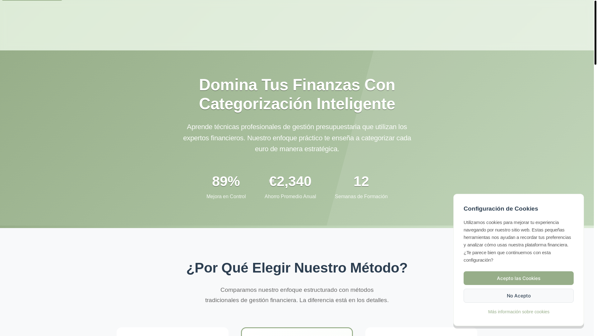website screenshot of https://valenquiora.com/
