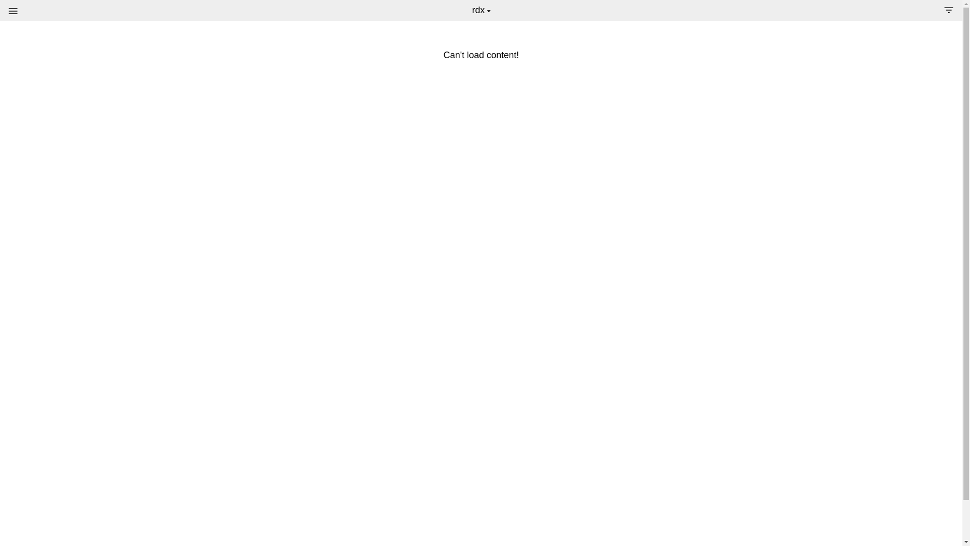website screenshot of https://ausshir.github.io/rdx/