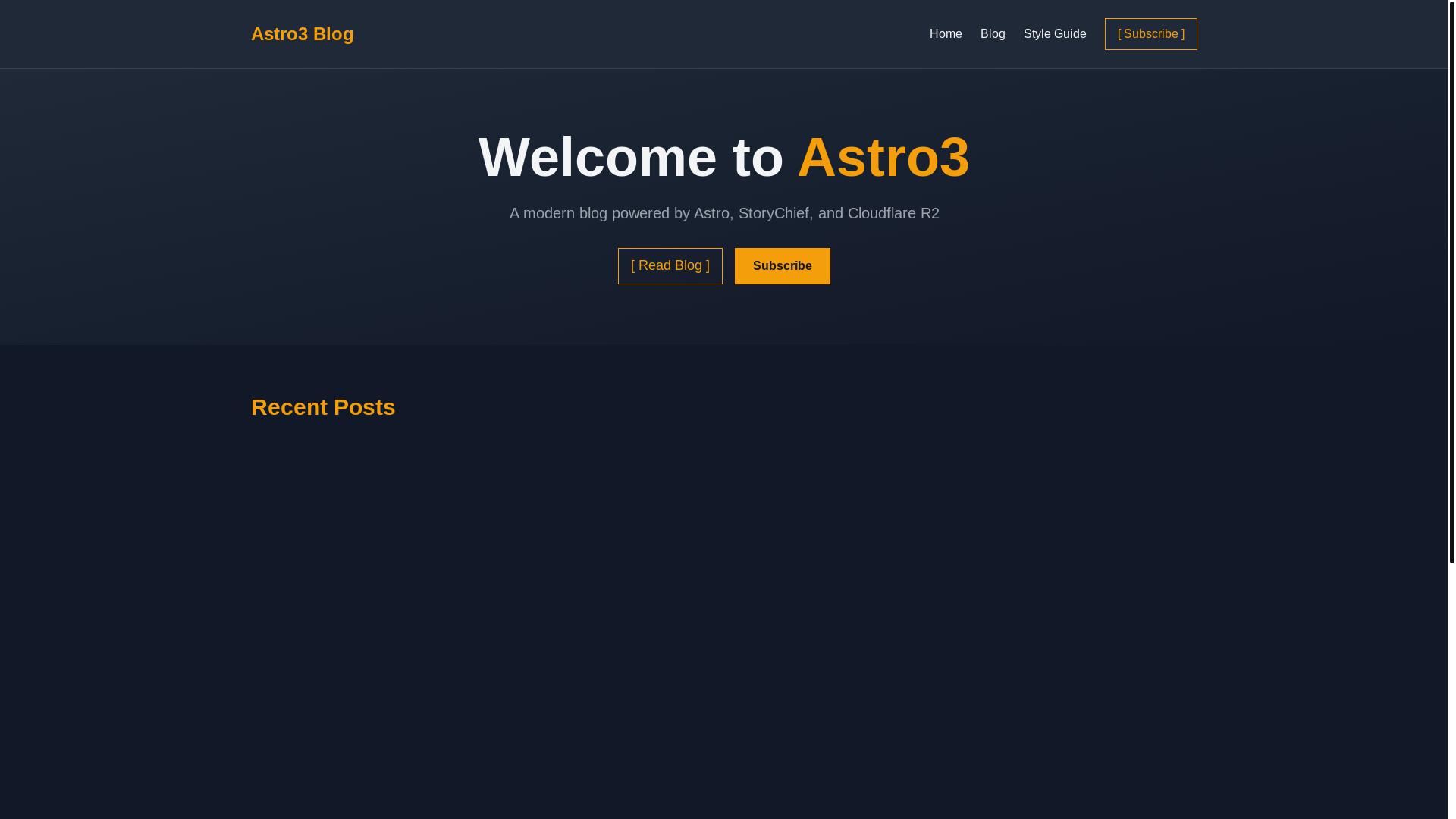 website screenshot of https://astro3-2fl.pages.dev/